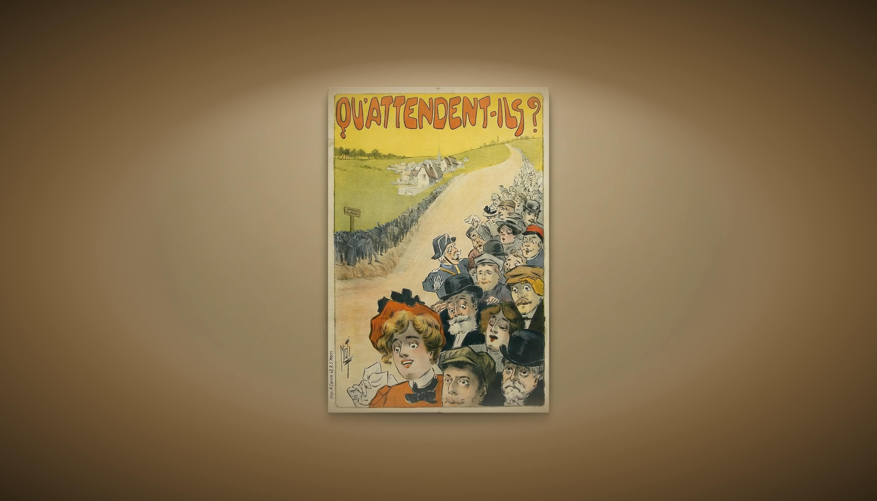 Worauf warten sie?