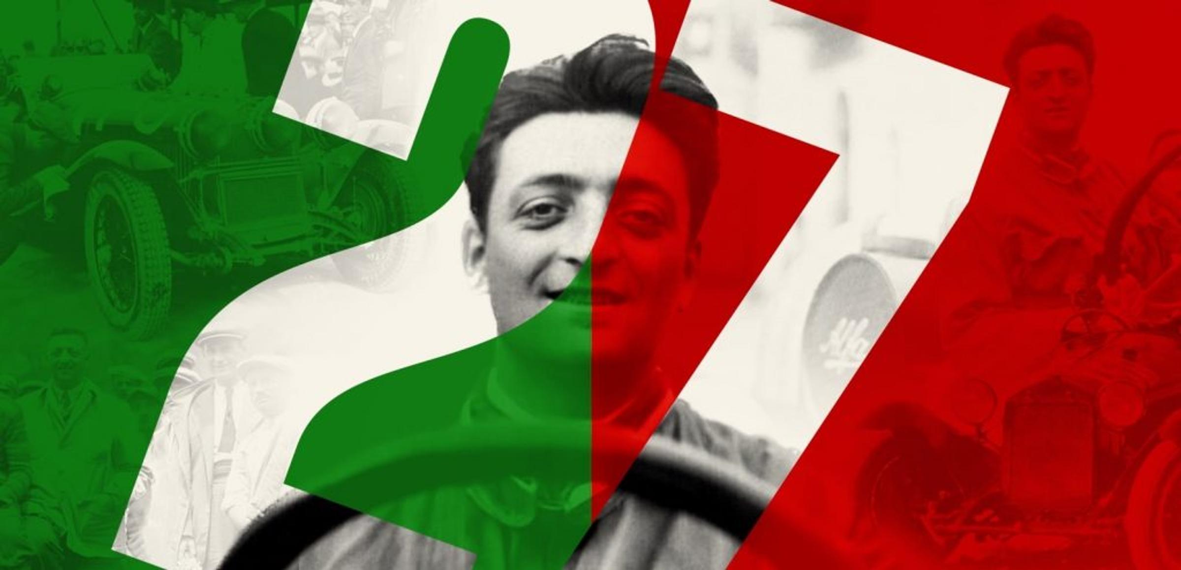 Enzo ferrari, animatie, nummer 27, Alfa Romeo 6C 1500