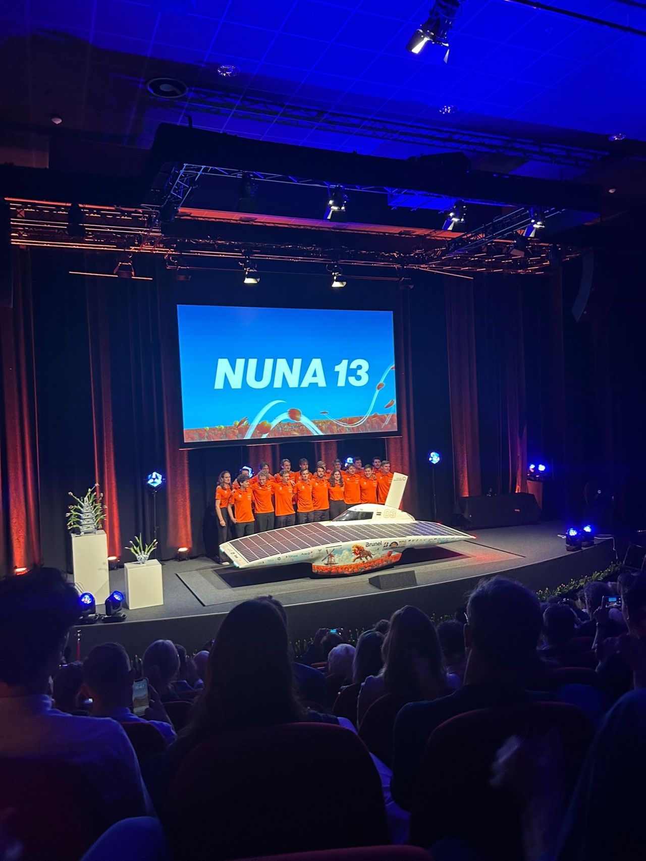 Brunel Solar Team presenteert Nuna 13