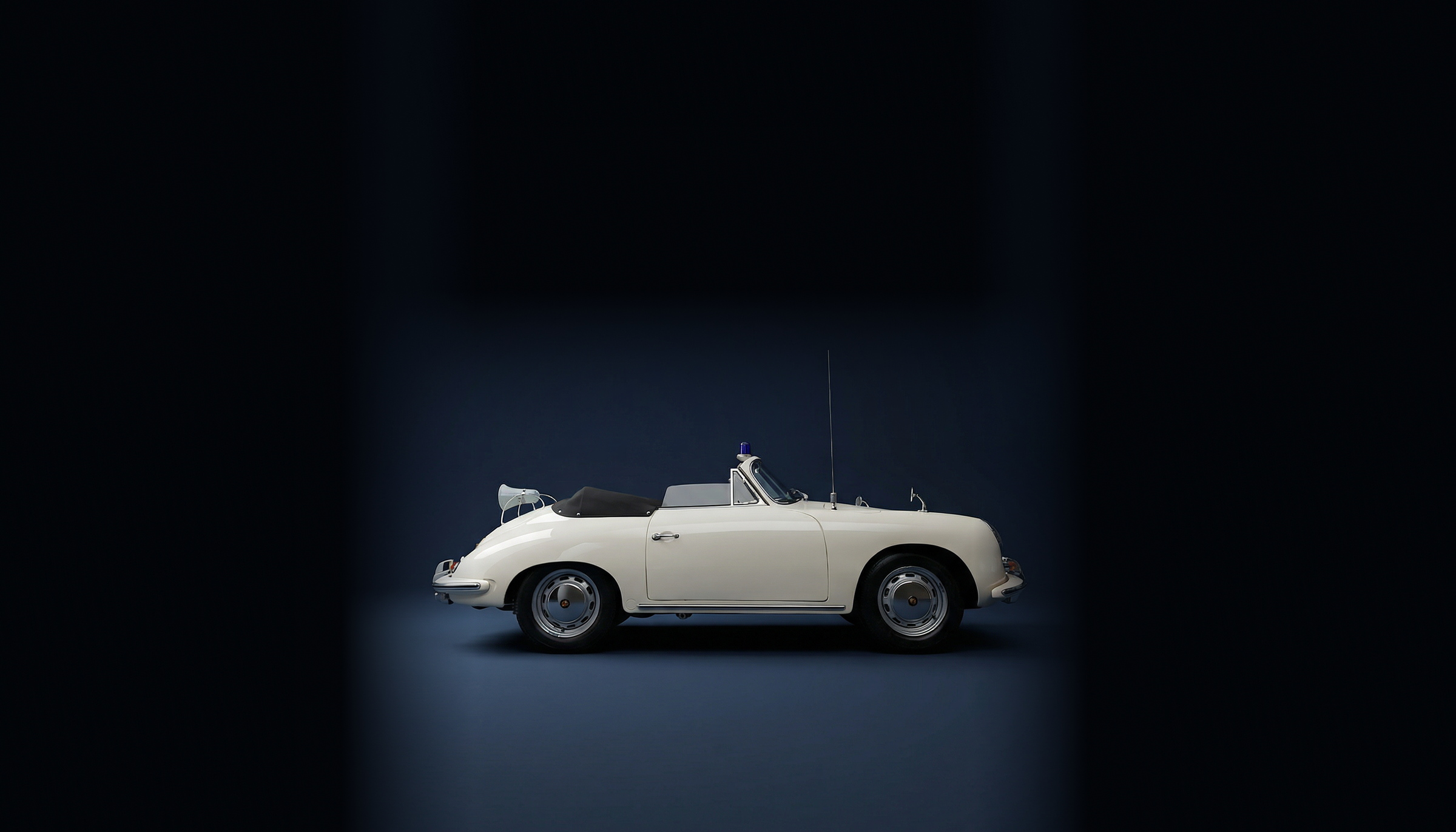 Porsche 356B 1600 Cabriolet Police nationale