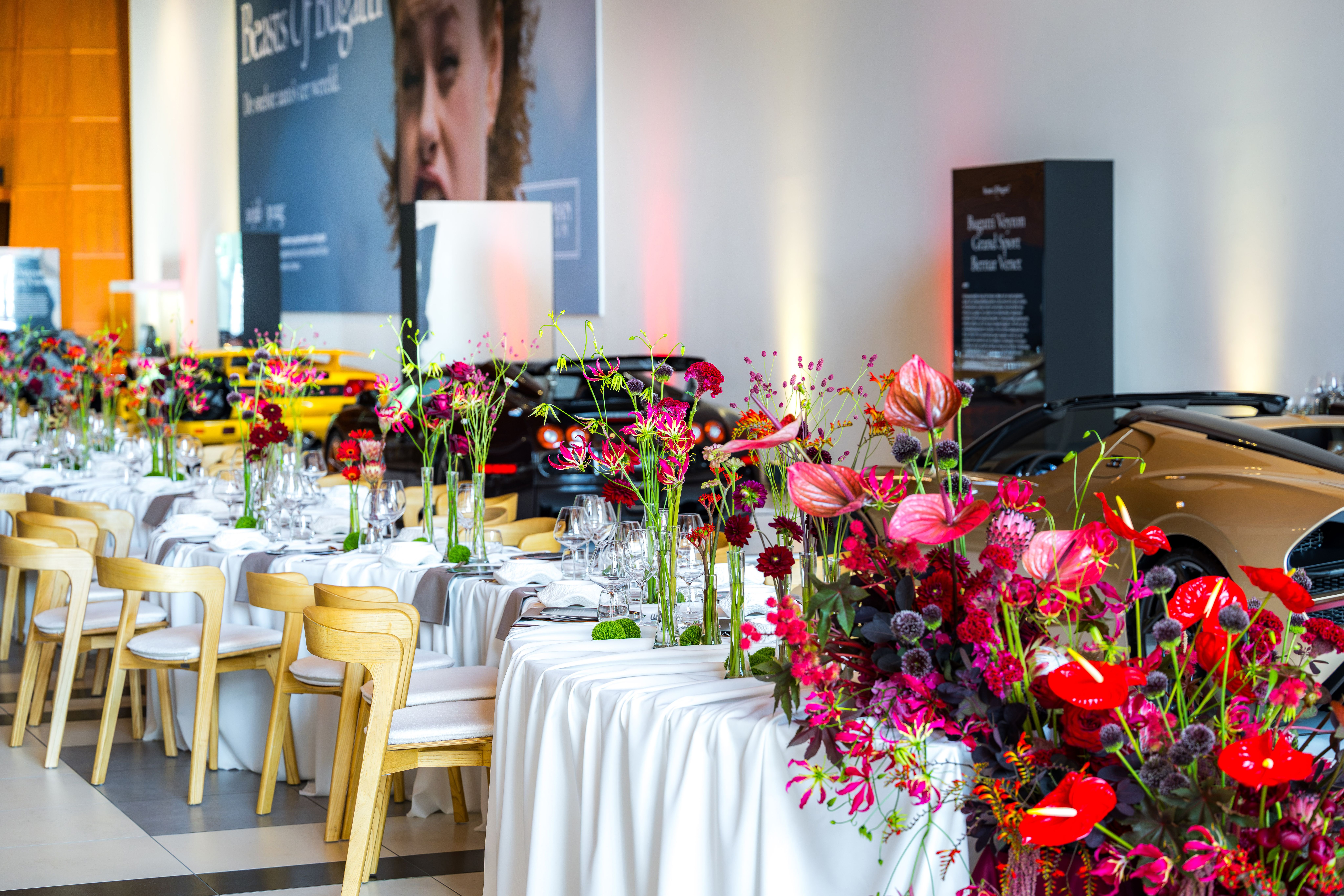 Bugatti relatie diner in het louwman museum