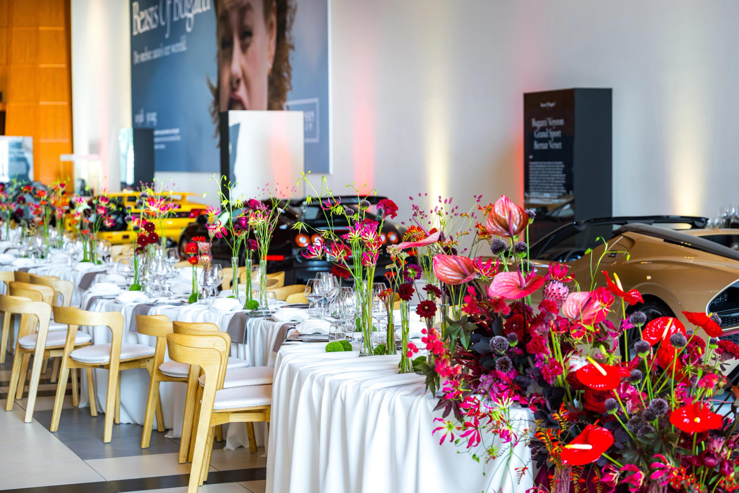 Bugatti relatie diner in het louwman museum