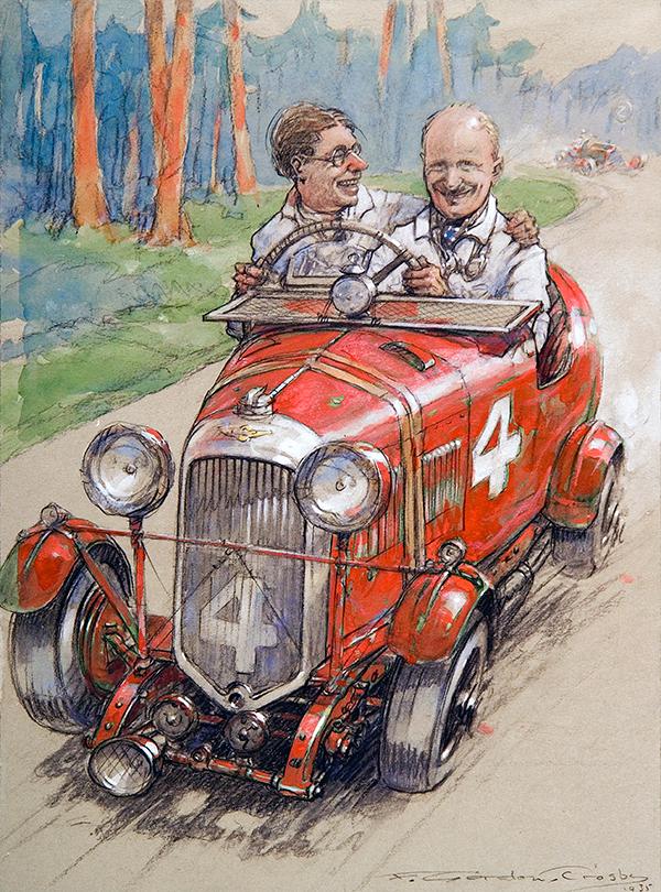 Lagonda M45R 1935 Sieger von Le Mans
