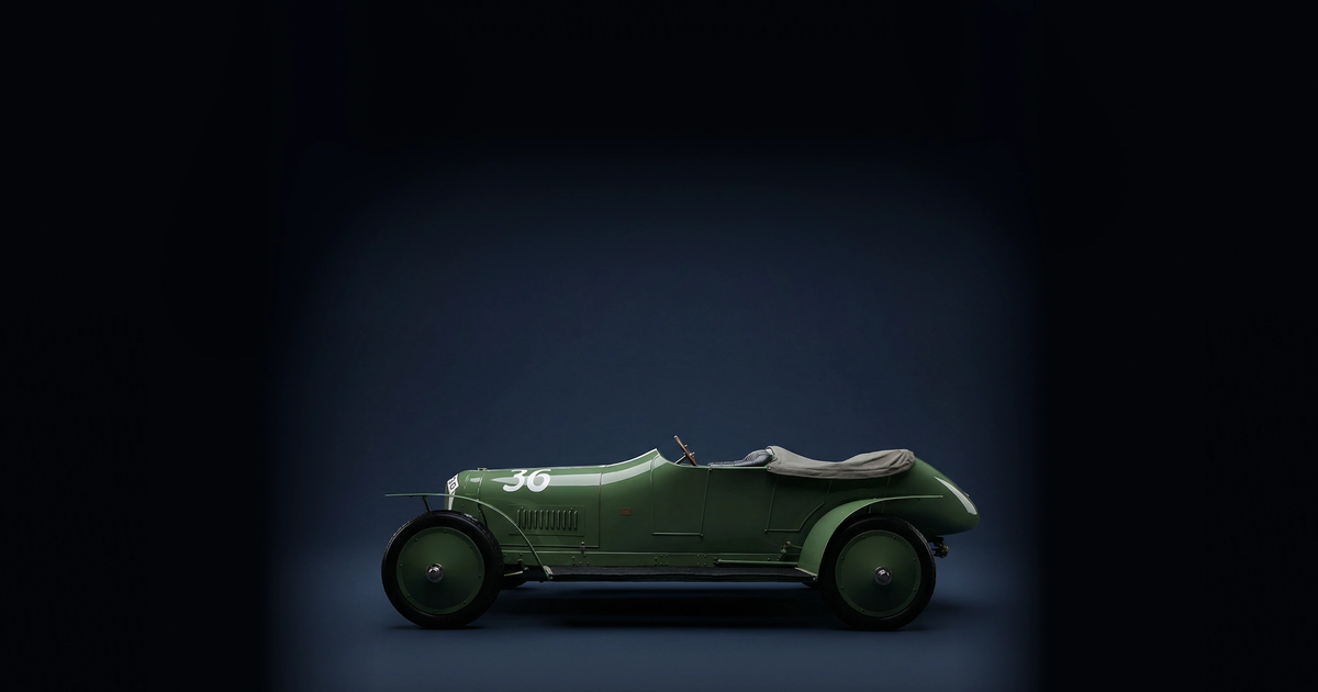 ドイツ製　ヴィンテージ1940年〜1970年　ベンツのブリキ自動車　2個セット Benz Prince Heinrich