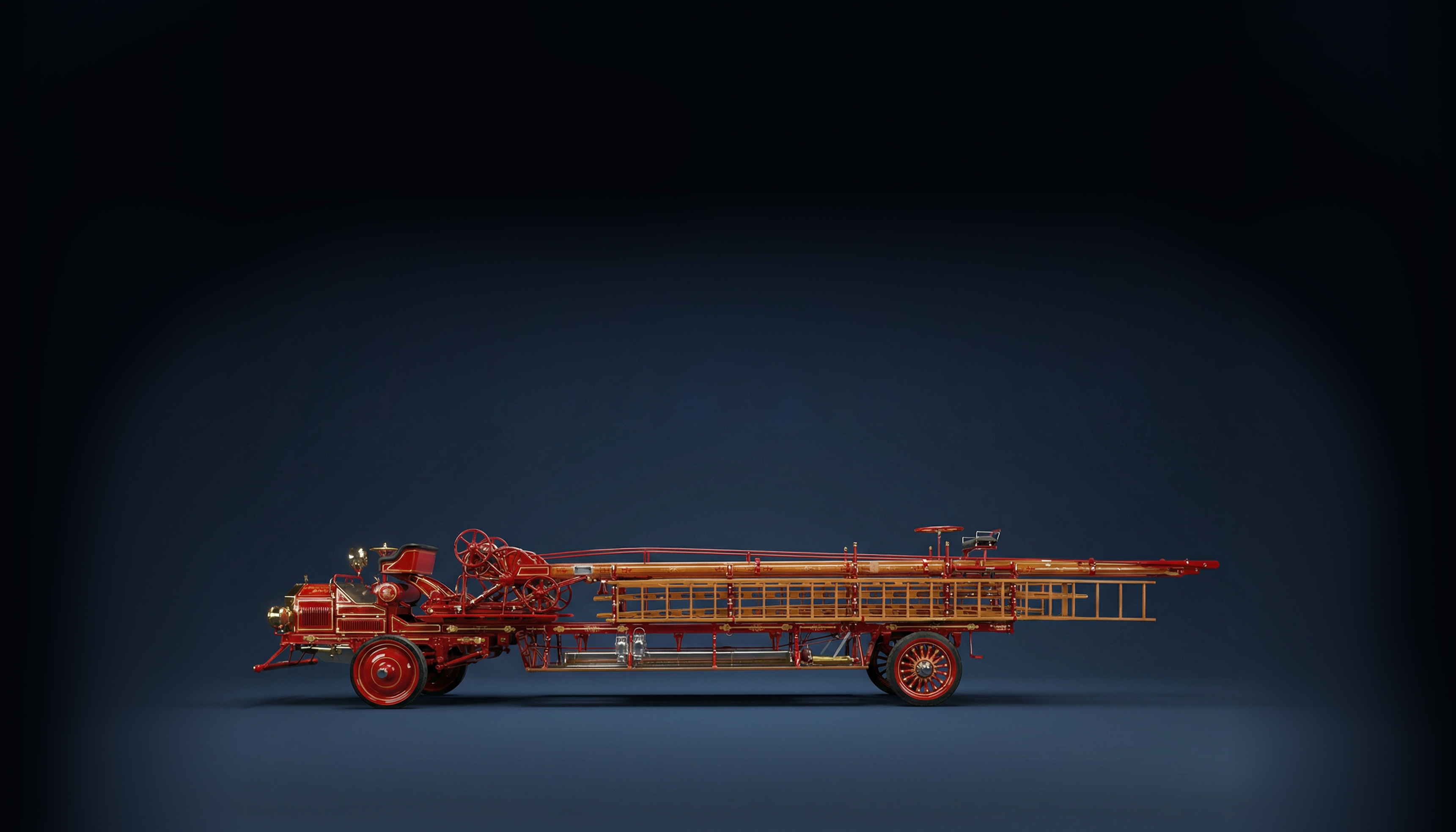 American LaFrance Hook And Ladder Aerial Tipo 31-6