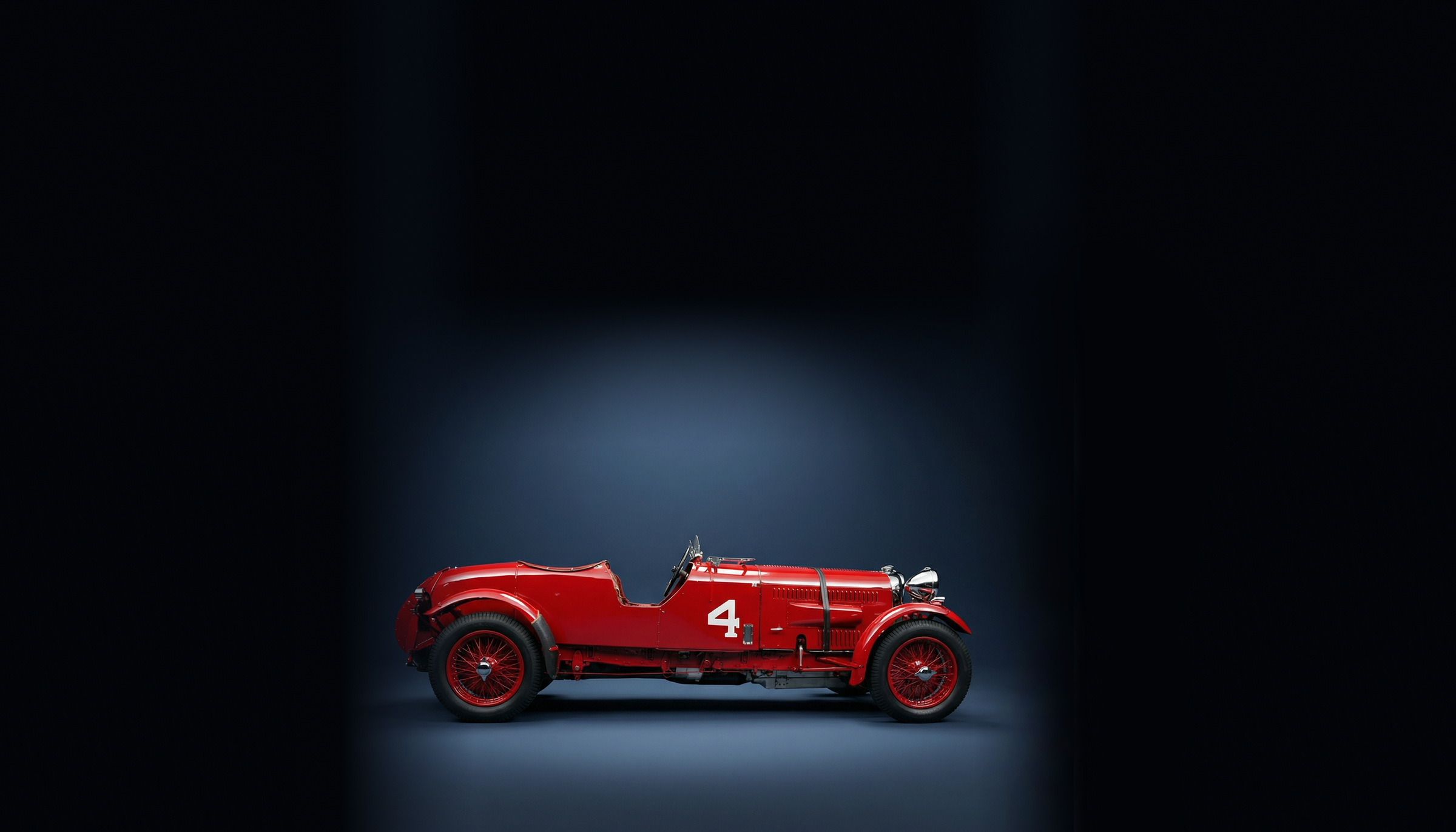 Lagonda M45R Le Mans 1935 winner uit het Louwman Museum