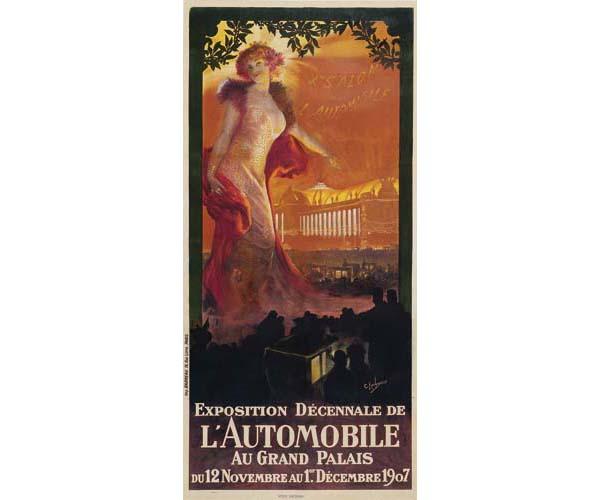 Affiches publicitaires au musee Louwman