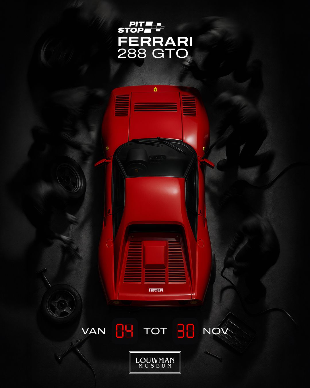 Twee Ferrari-iconen. Eén bijzondere gelegenheid.