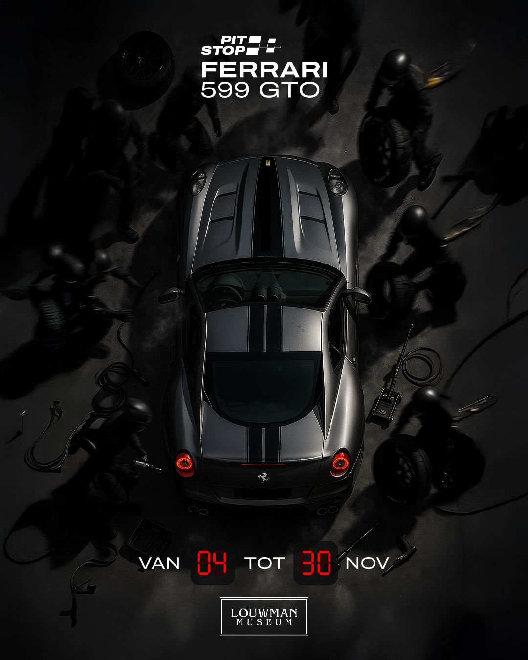 Twee Ferrari-iconen. Eén bijzondere gelegenheid.