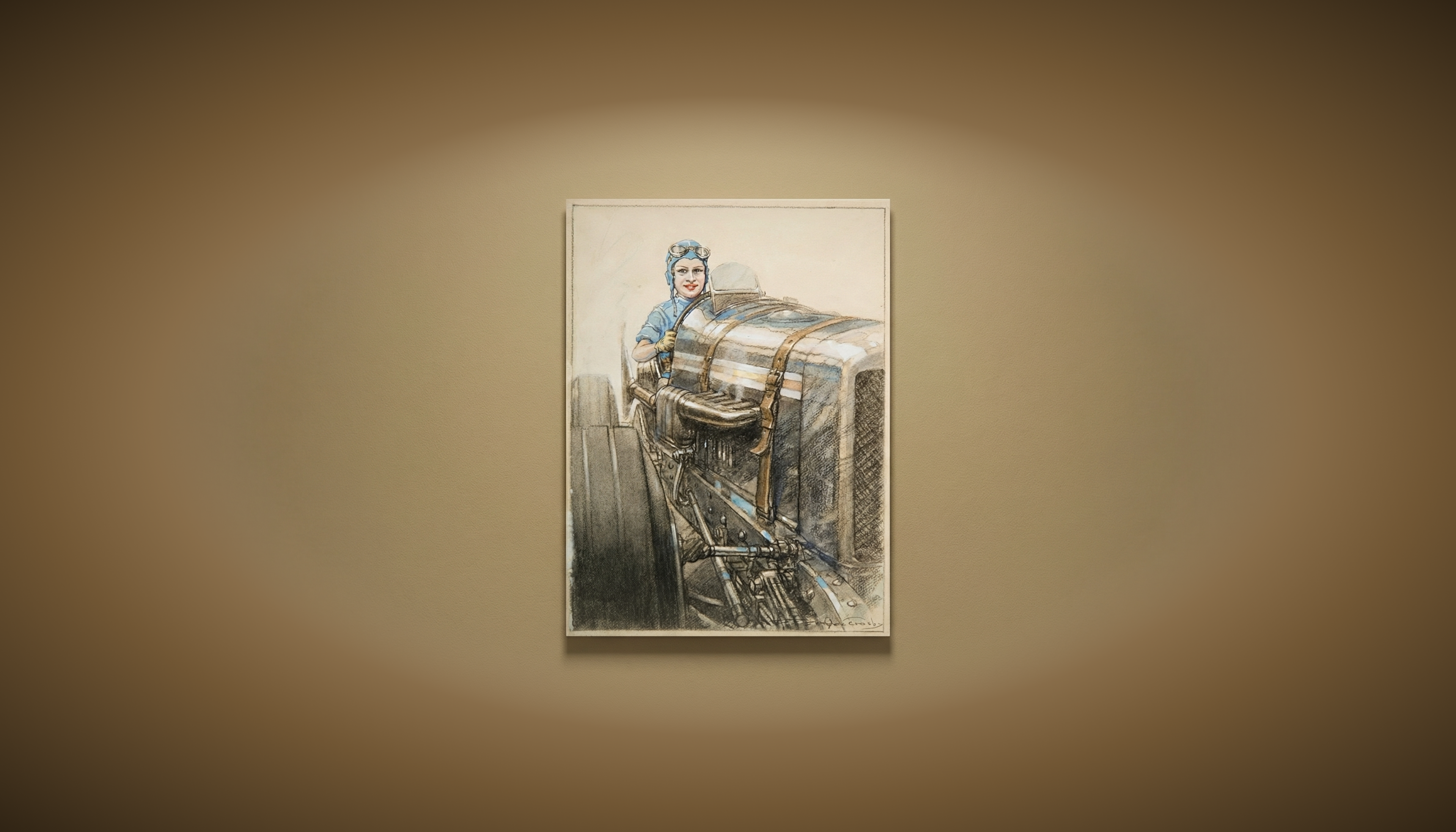 Kay Petre (1903-1994)-caricature
