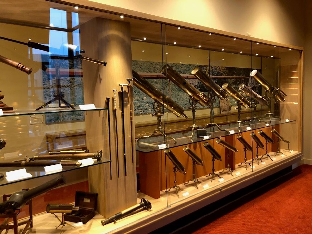 overzicht diverse telescopen