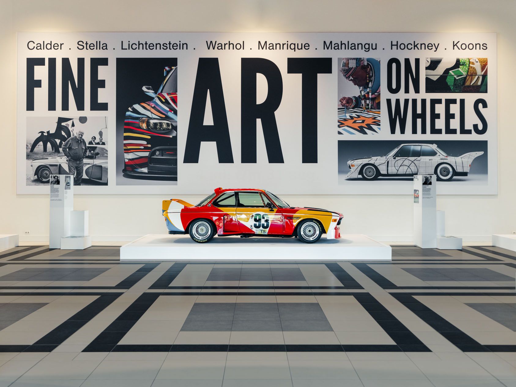 Fine art on wheels exhibition at the Louwman Museum