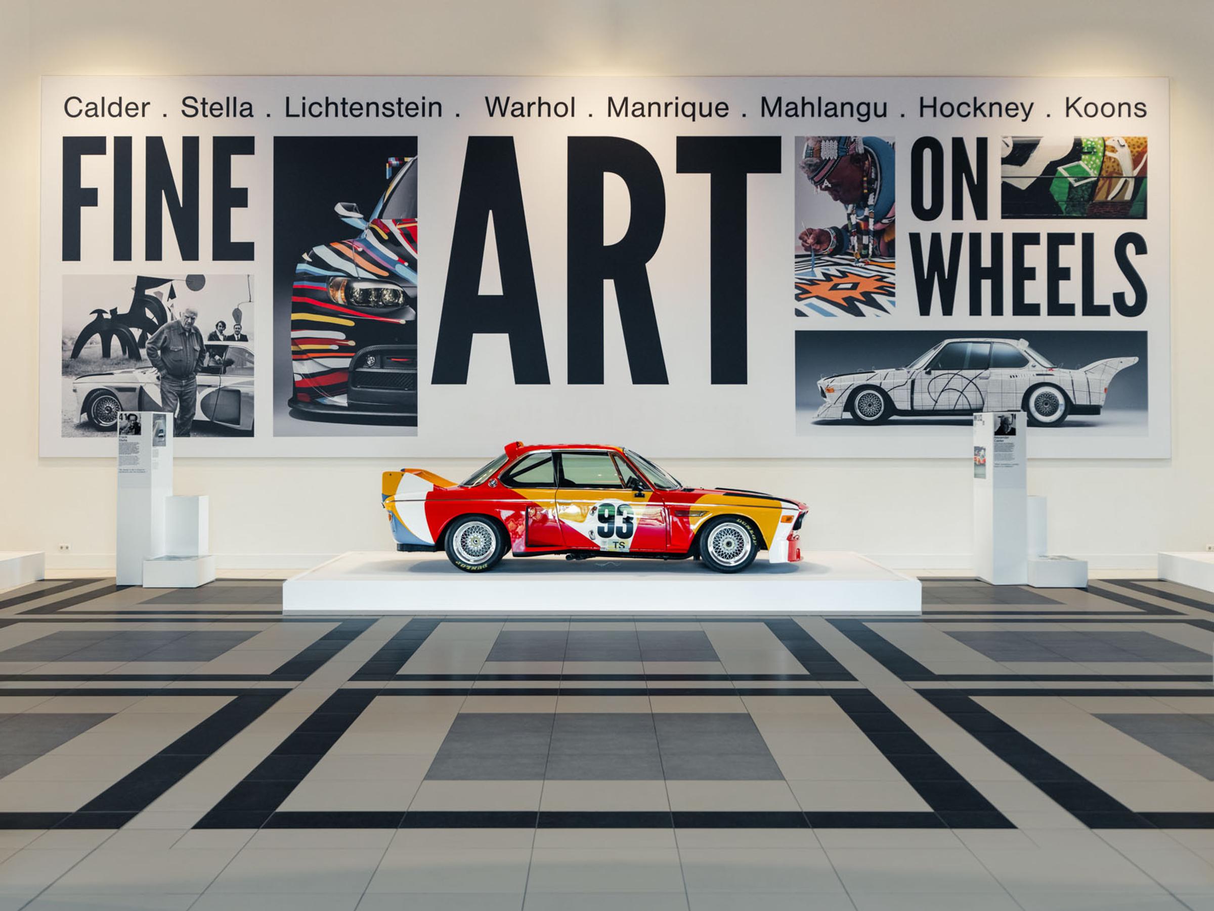 Fine art on wheels exhibition at the Louwman Museum