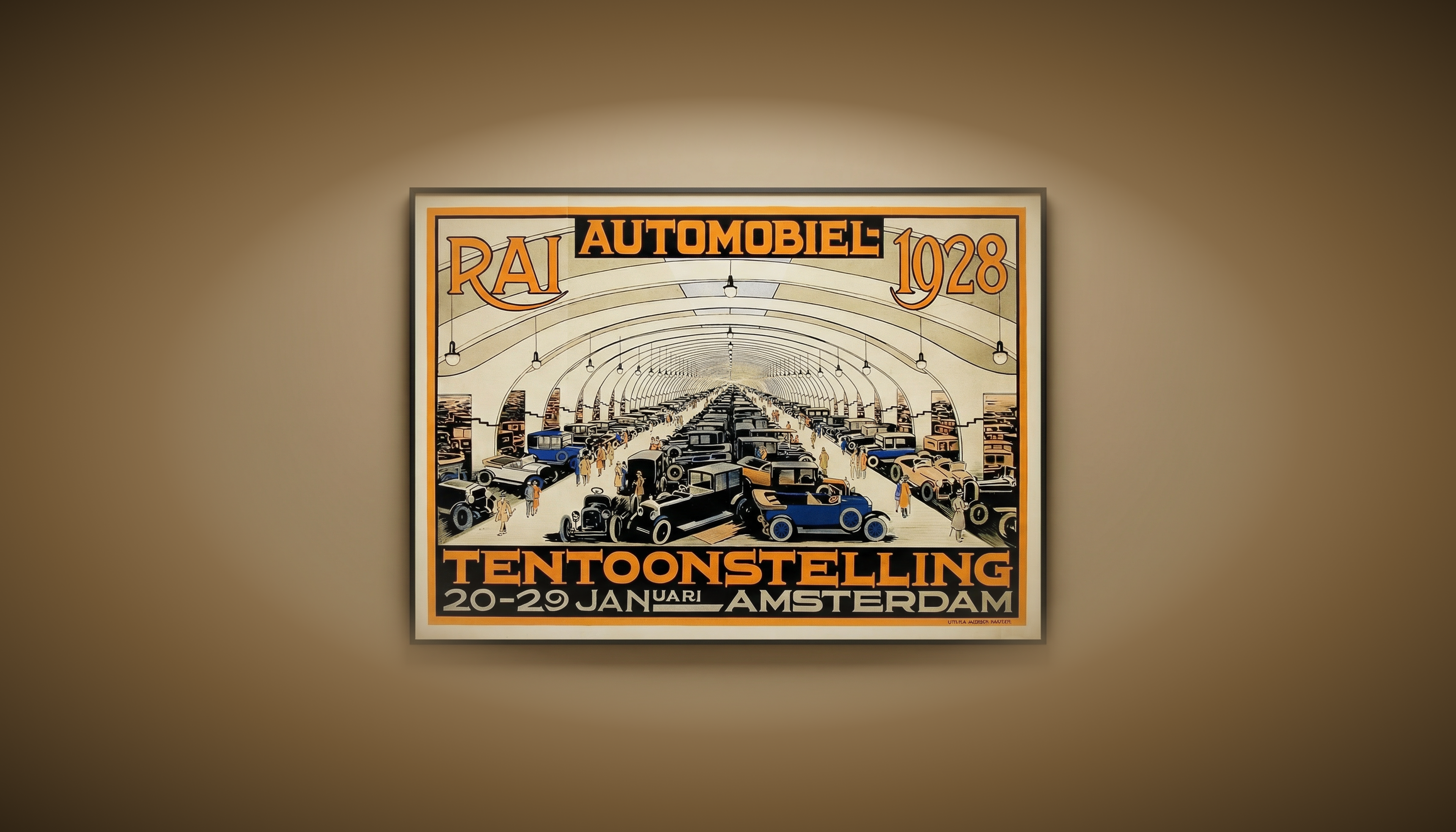 RAI Automobiel Tentoonstelling 1928