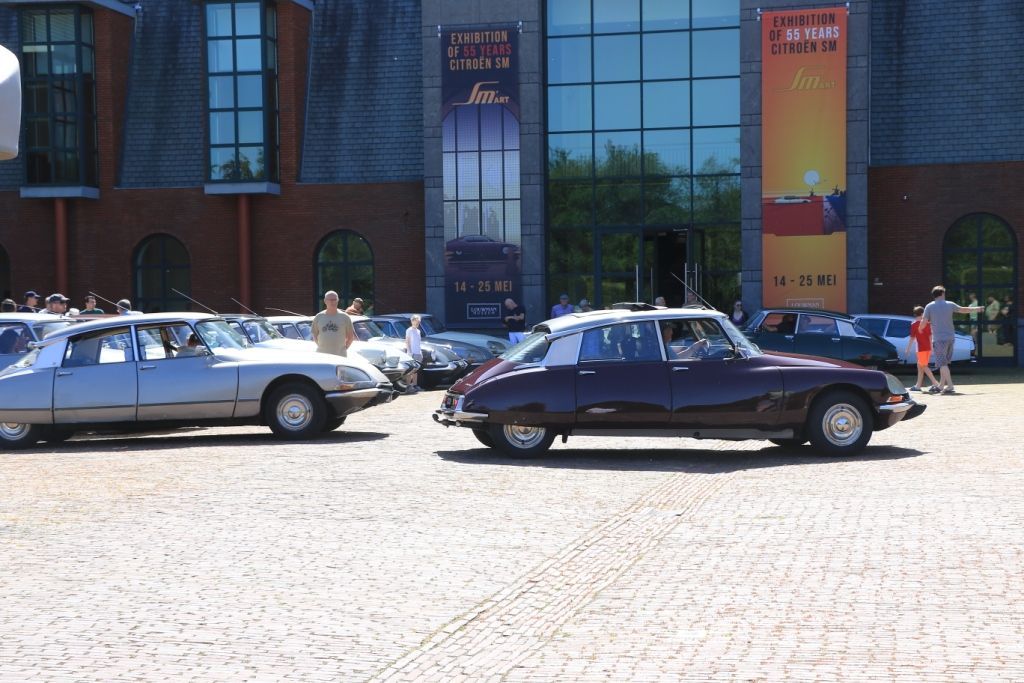 Citroën SM clubdag 2026 in het louwman museum