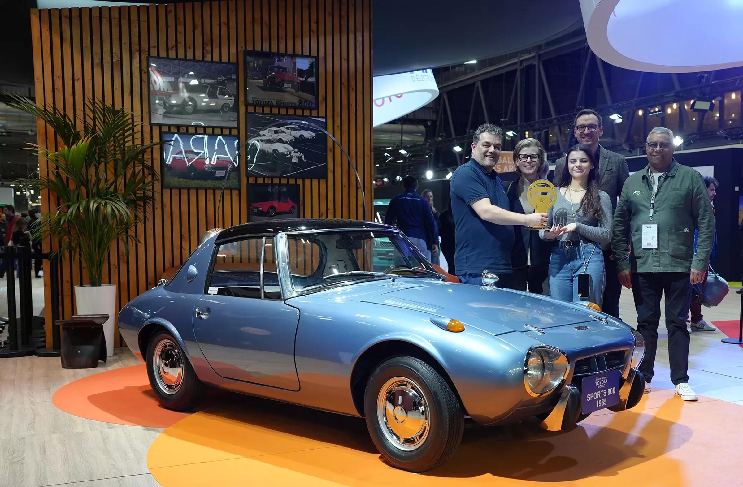 Toyota Sports 800 wins Best of Show at Retromobile 2025 Toyota Sports 800 wins Best of Show at Retromobile 2025