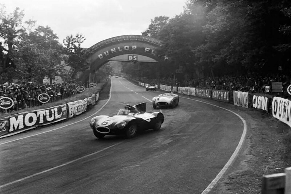 24 uur van le mans 50s jaguar 