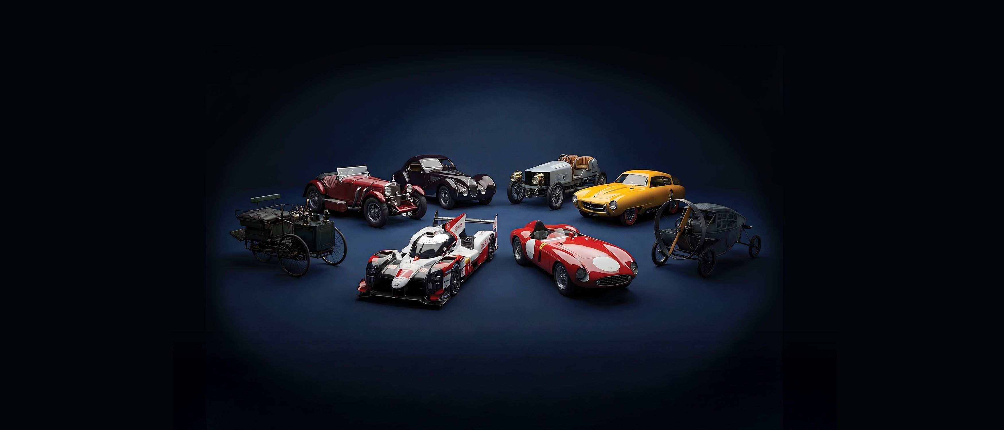 une selection des automobiles les plus exceptionnelles du musee Louwman