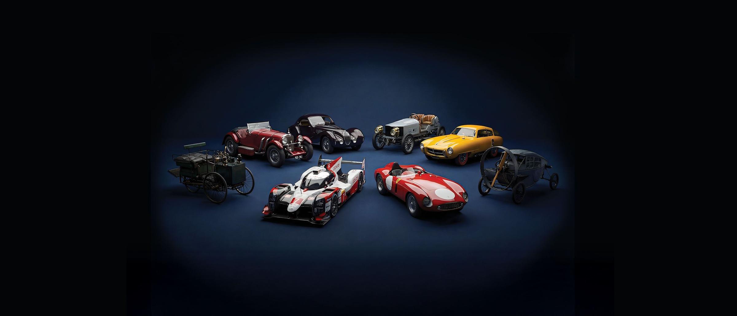 een selectie van de meest bijzondere automobielen uit het Louwman Museum