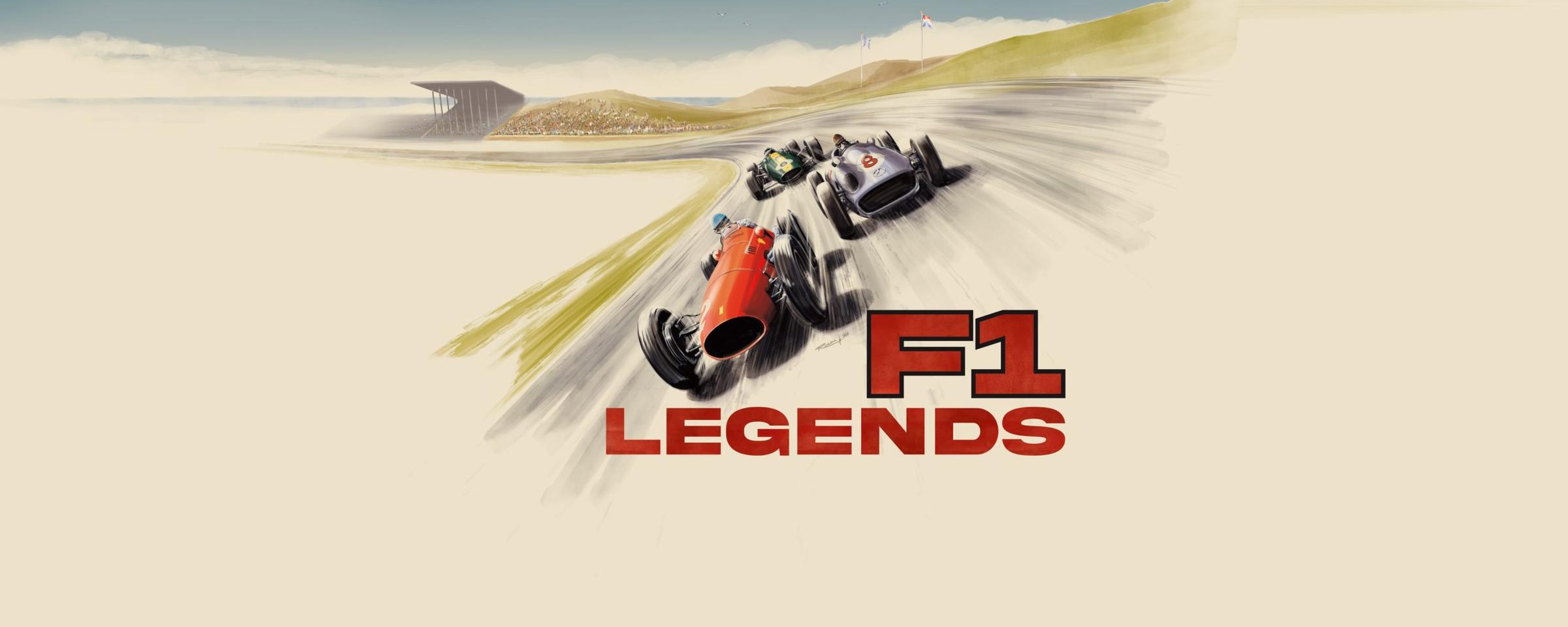F1 Legends expositie van 1 juli tot en met 4 september