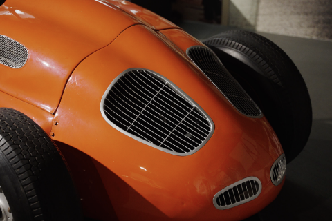 porche 718 in het louwman museum