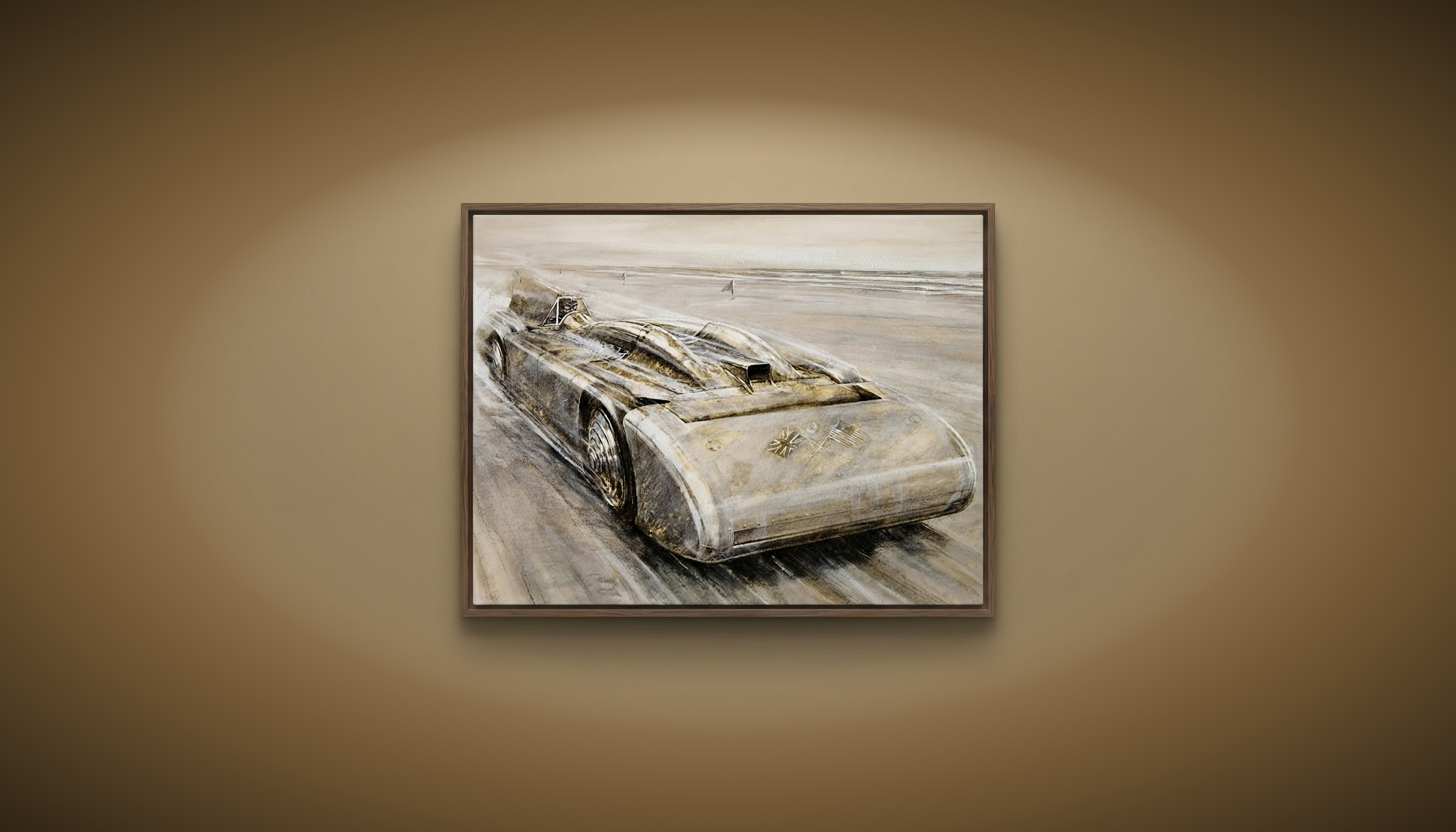 Sir Malcom Campbell's Bleubird, Daytona
