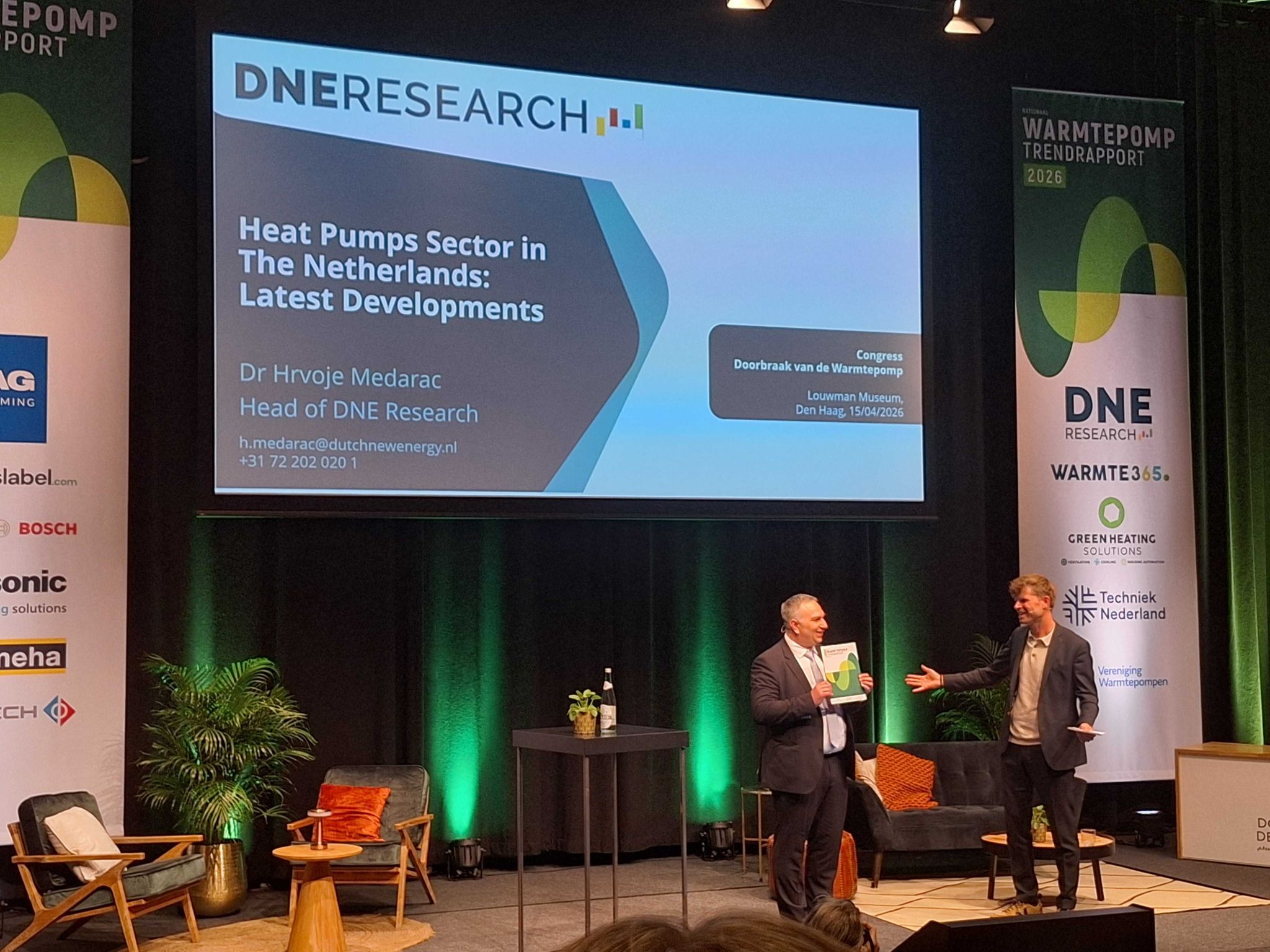 Congres doorbraak van de warmtepomp in het louwman museum