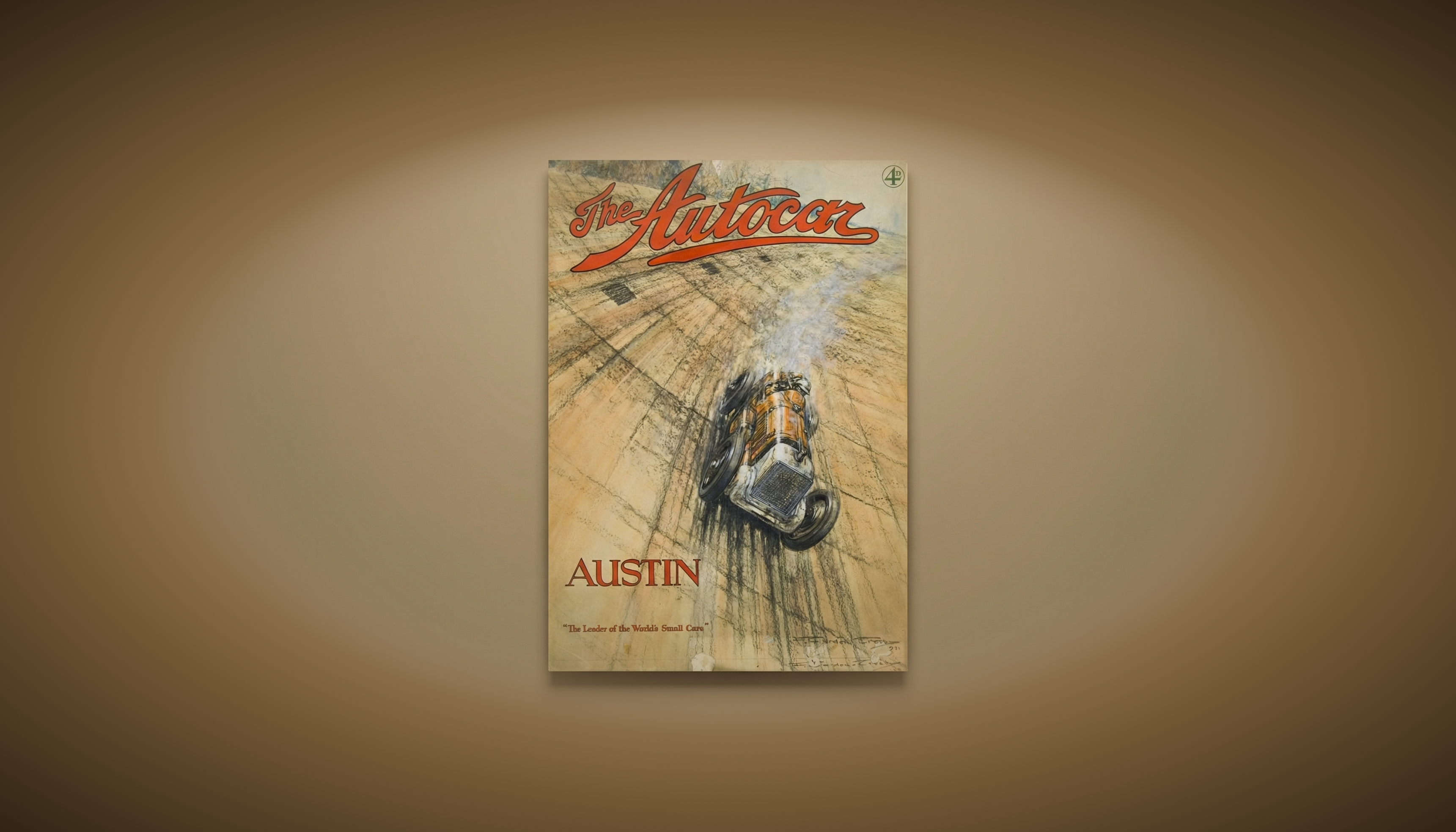 Een Austin op Brooklands