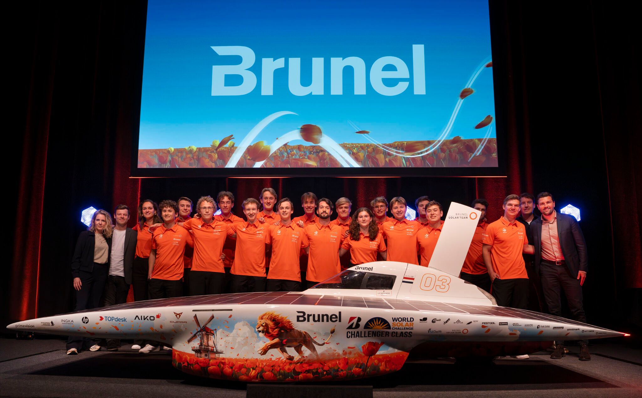 Brunel Solar Team presenteert Nuna 13