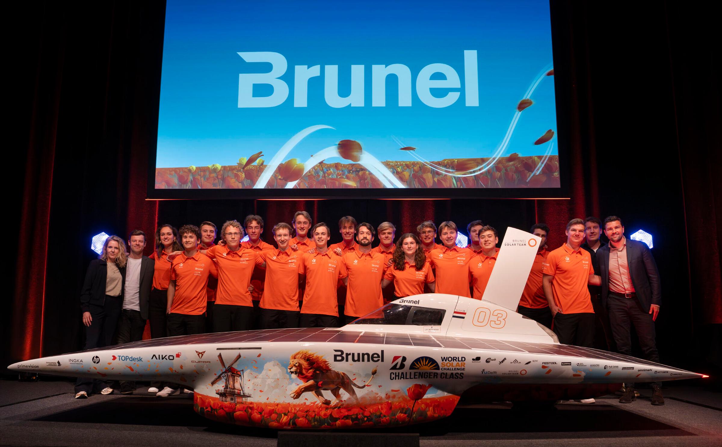 Brunel Solar Team presenteert Nuna 13