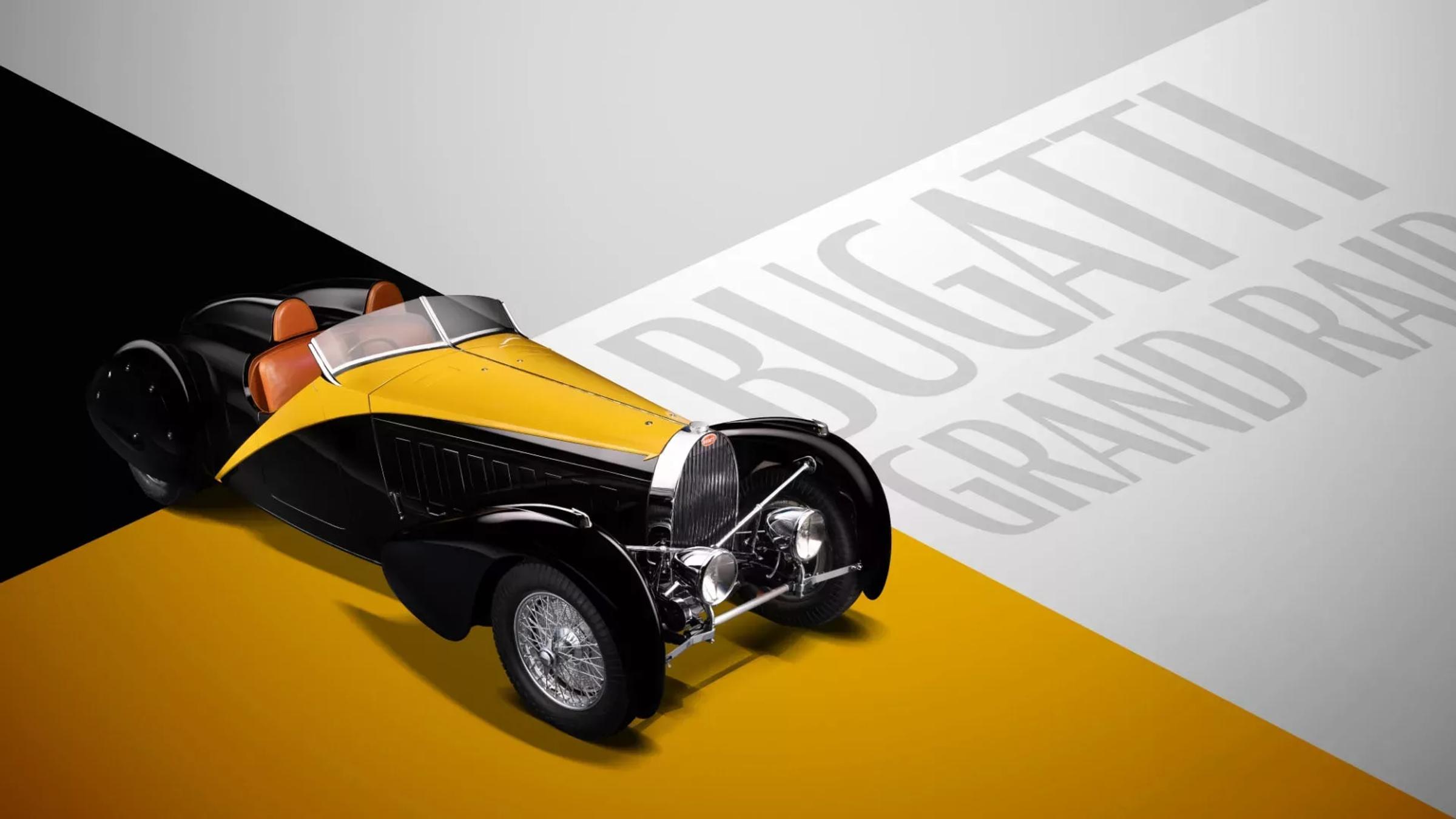 Bugatti Type 57 Roadster Grand Raid Gangloff uit 1934