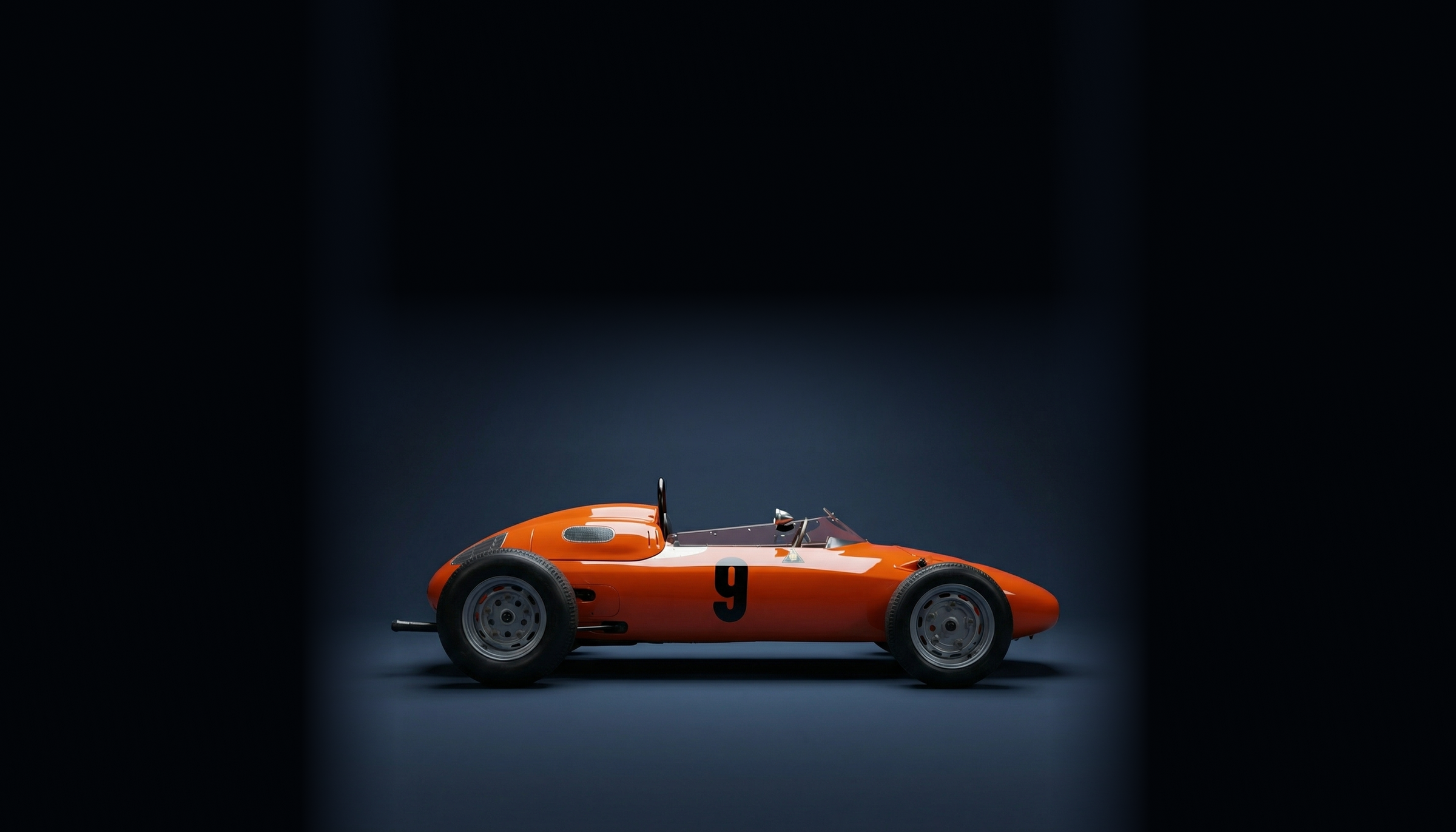 Voiture de course de Formule 2 Porsche 718/2