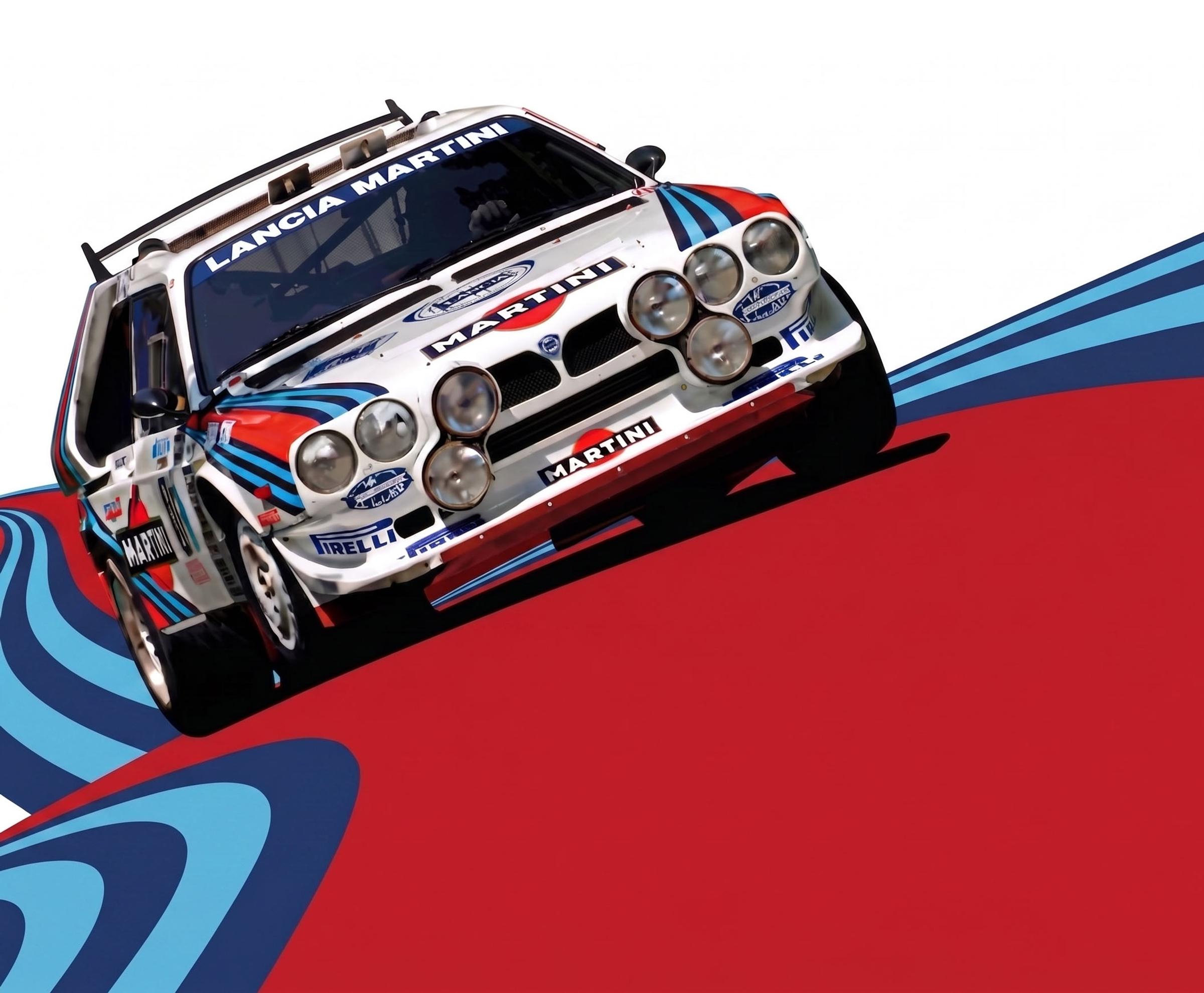 illuastrasion Martini Racing cagganeapmái