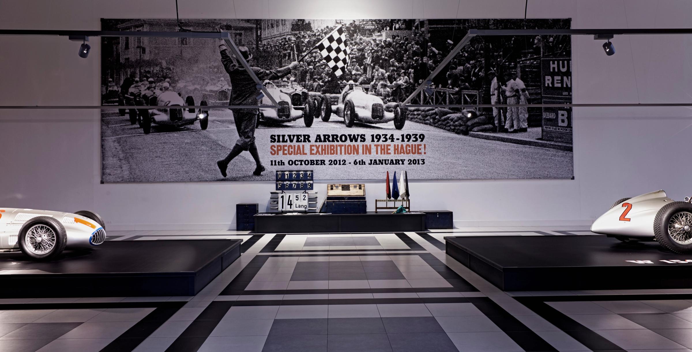 Silver arrows expositie in het louwman museum