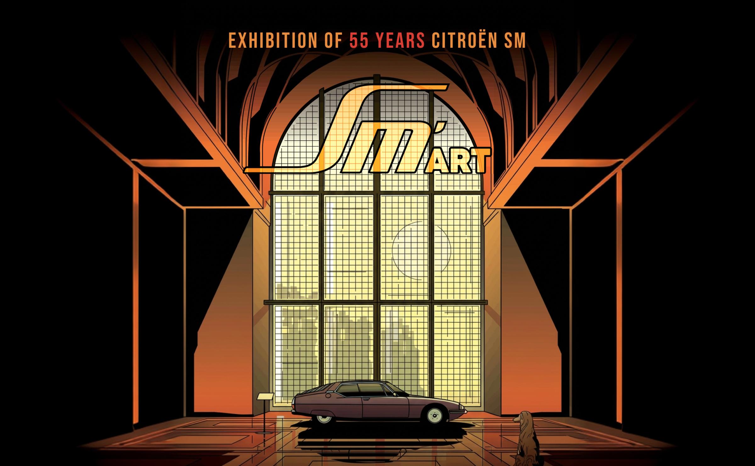 Expositie 55 jaar citroën sm