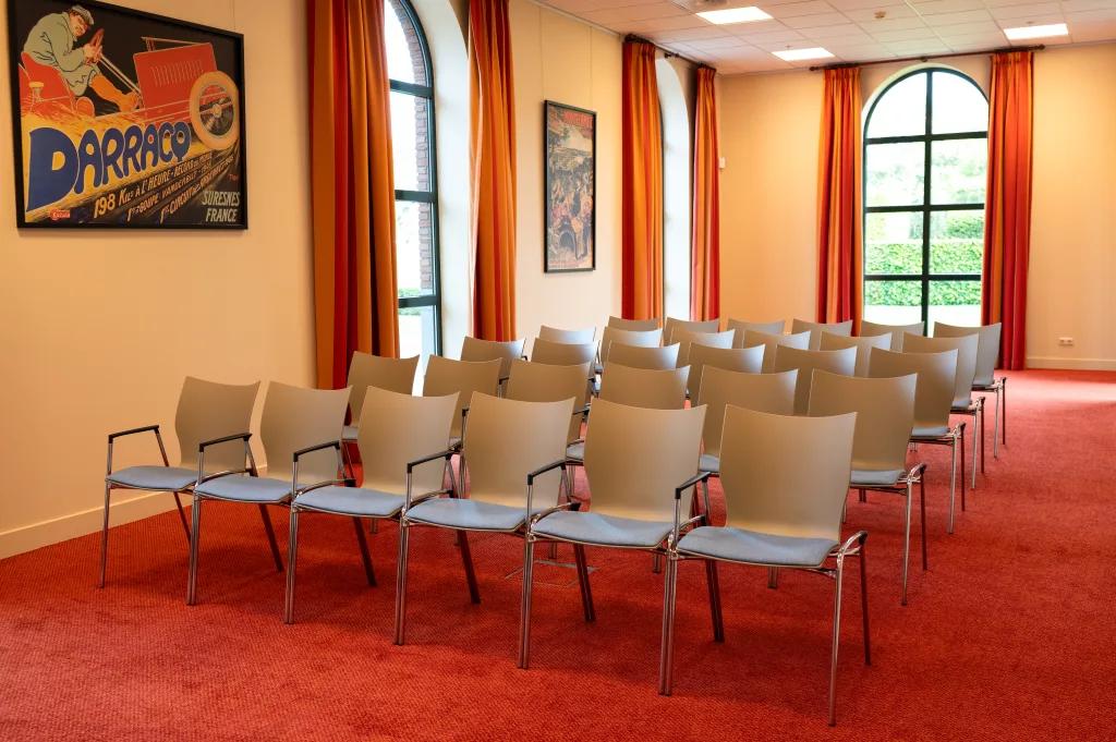 Veel daglicht en een open sfeer.