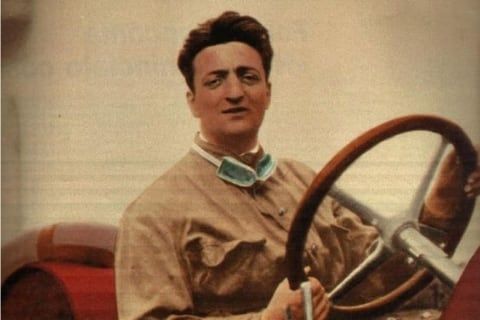 Enzo ferrari in schoonheid van snelheid