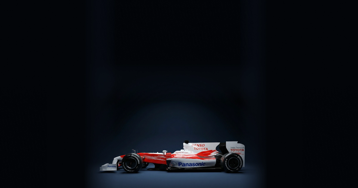 Toyota TF109 Formula 1 Racing Car