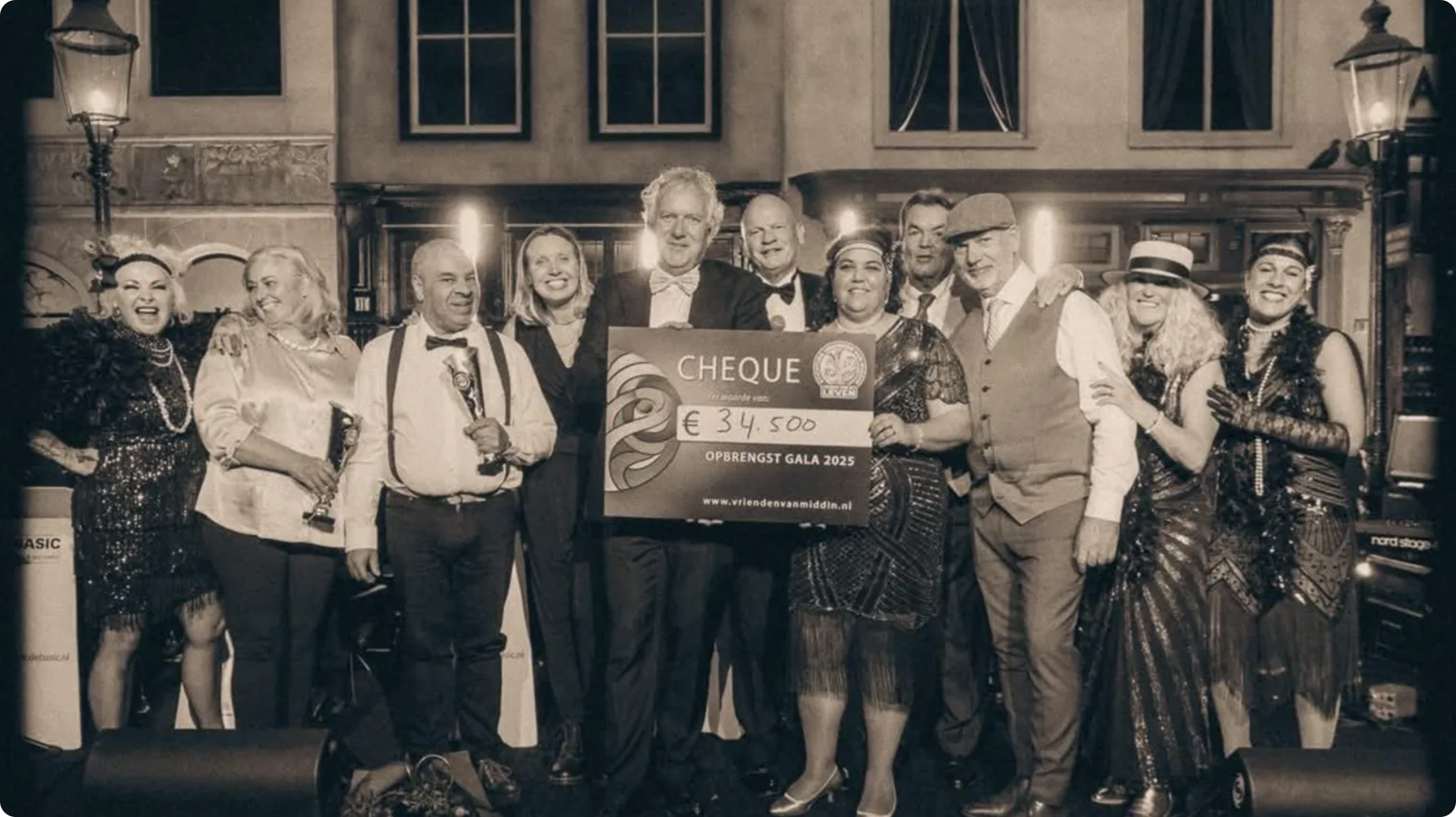 Benefietgala stichting vrienden van middin