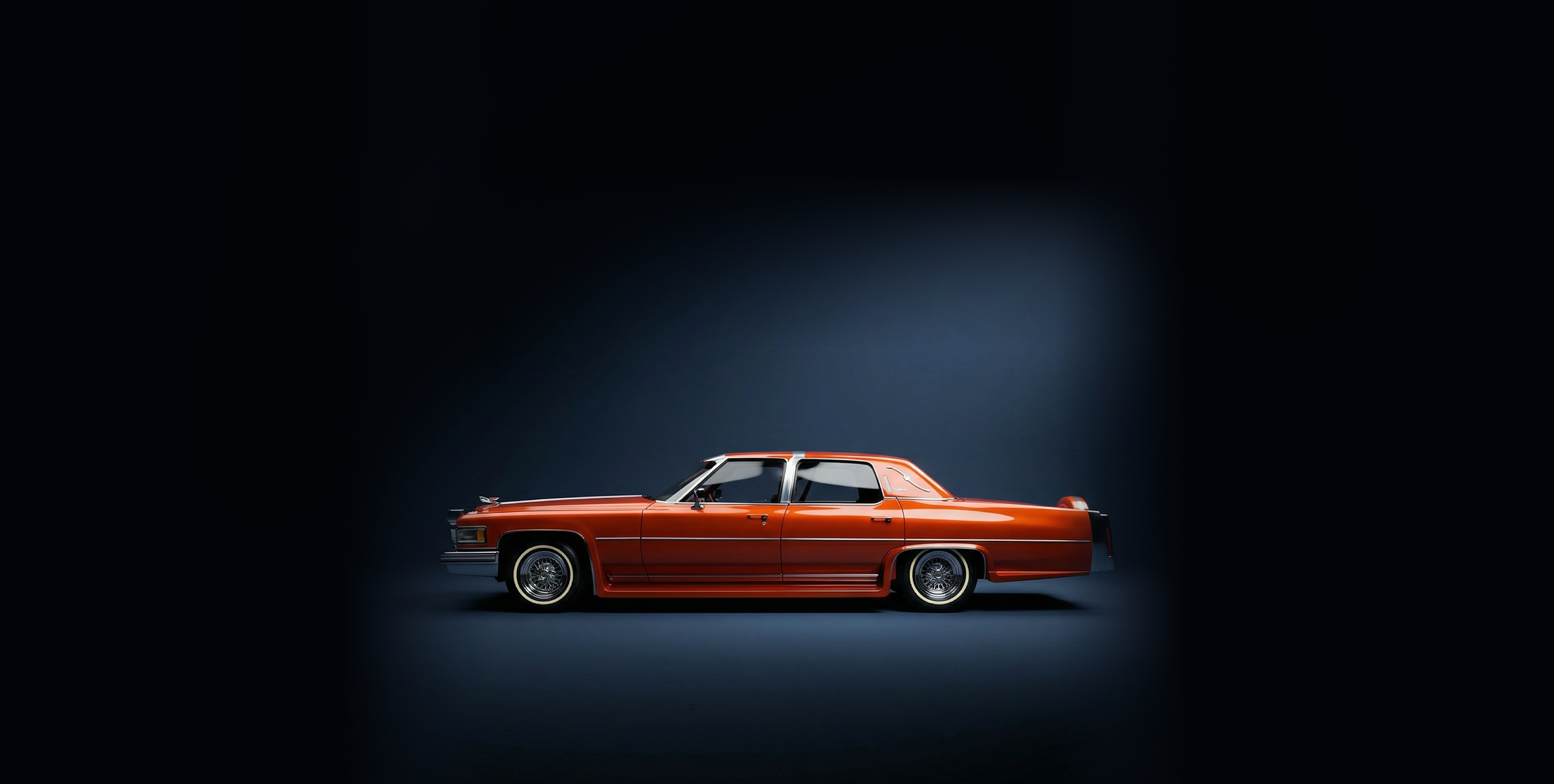 Cadillac Fleetwood anteriormente pertencente a Elvis Presley
