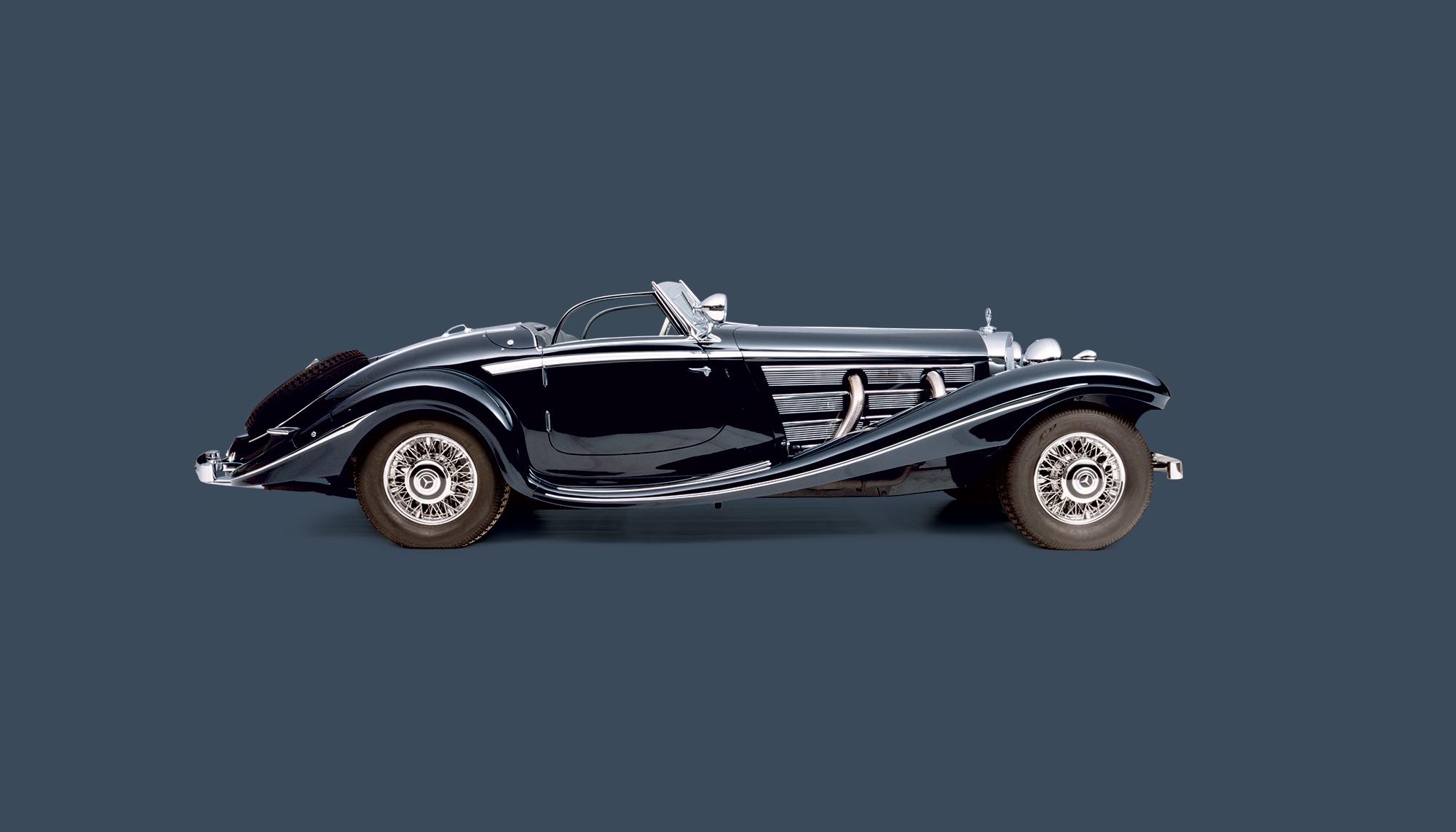 Decouvrez la Mercedes-Benz 500K Spezial Roadster au musee Louwman