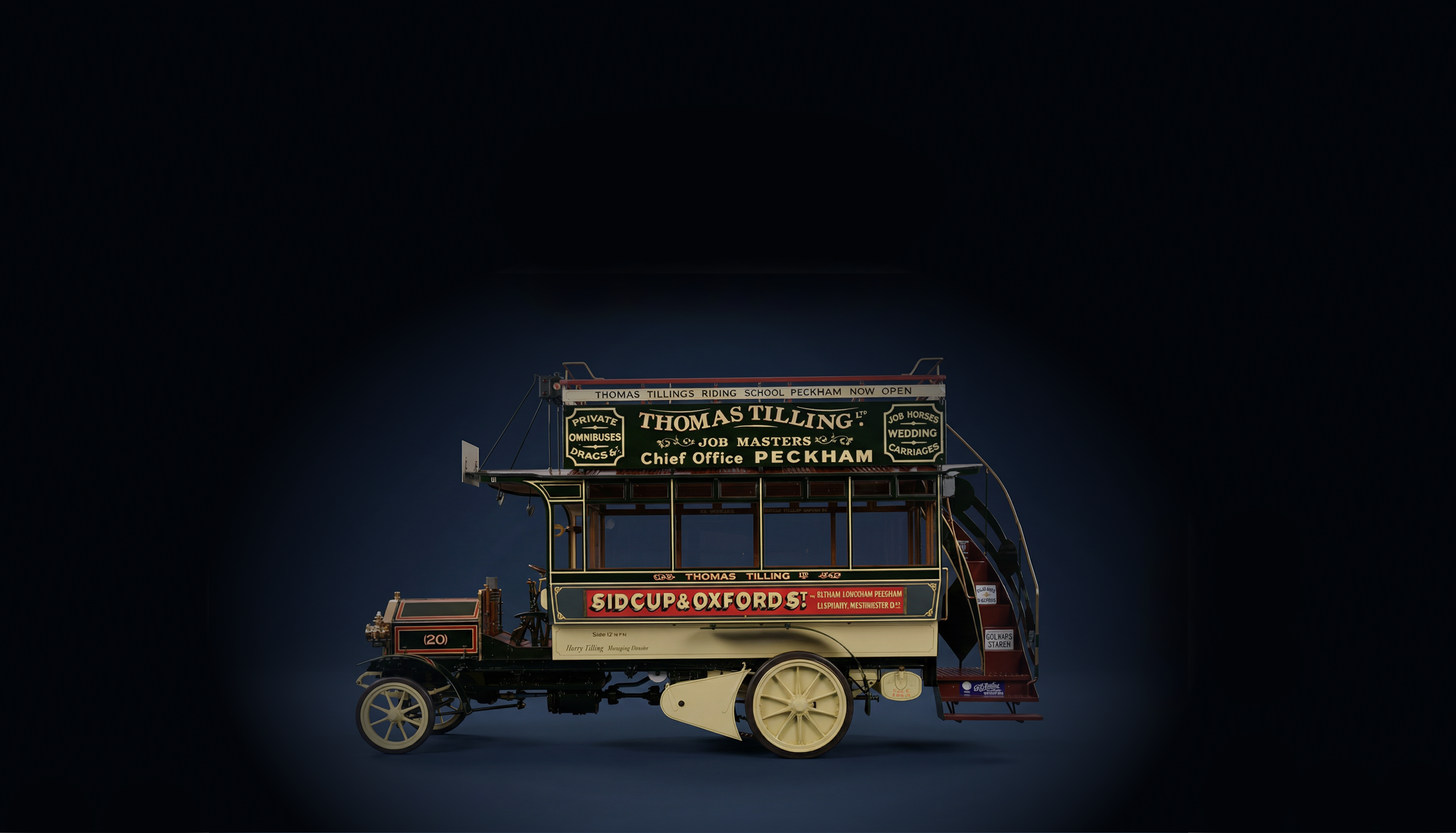 Milnes-Daimler Double-decker Omnibus