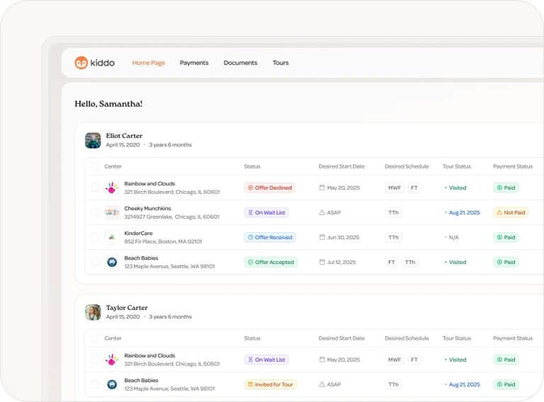 Applications & enrollment tracking 1