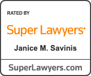 Janice M. Savinis Super Lawyers Badge