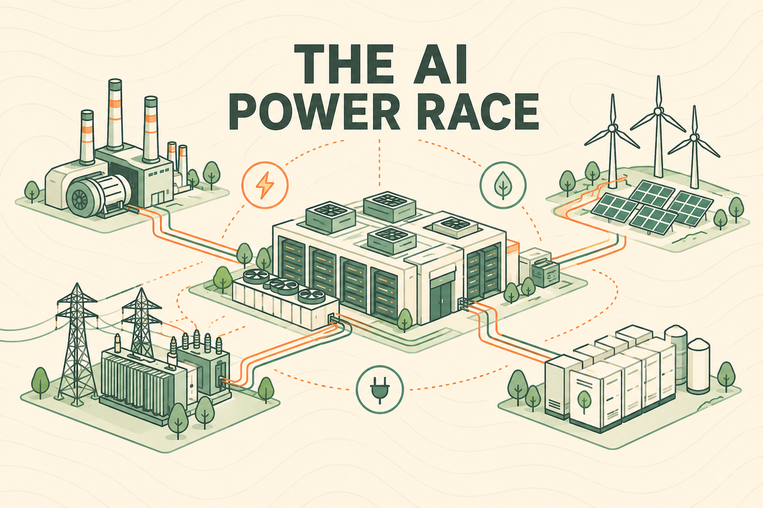 The AI Power Problem: Who Profits When Data Centers Run Out of Electricity?