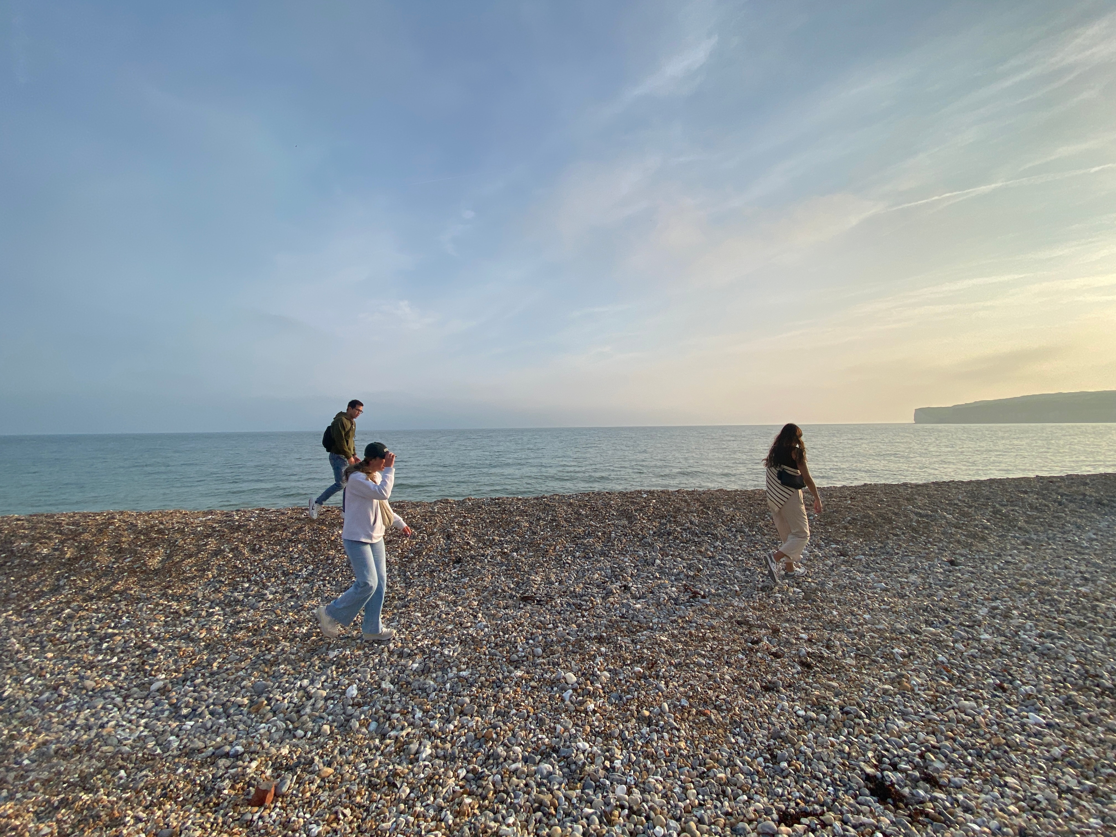 Beach at golden hour