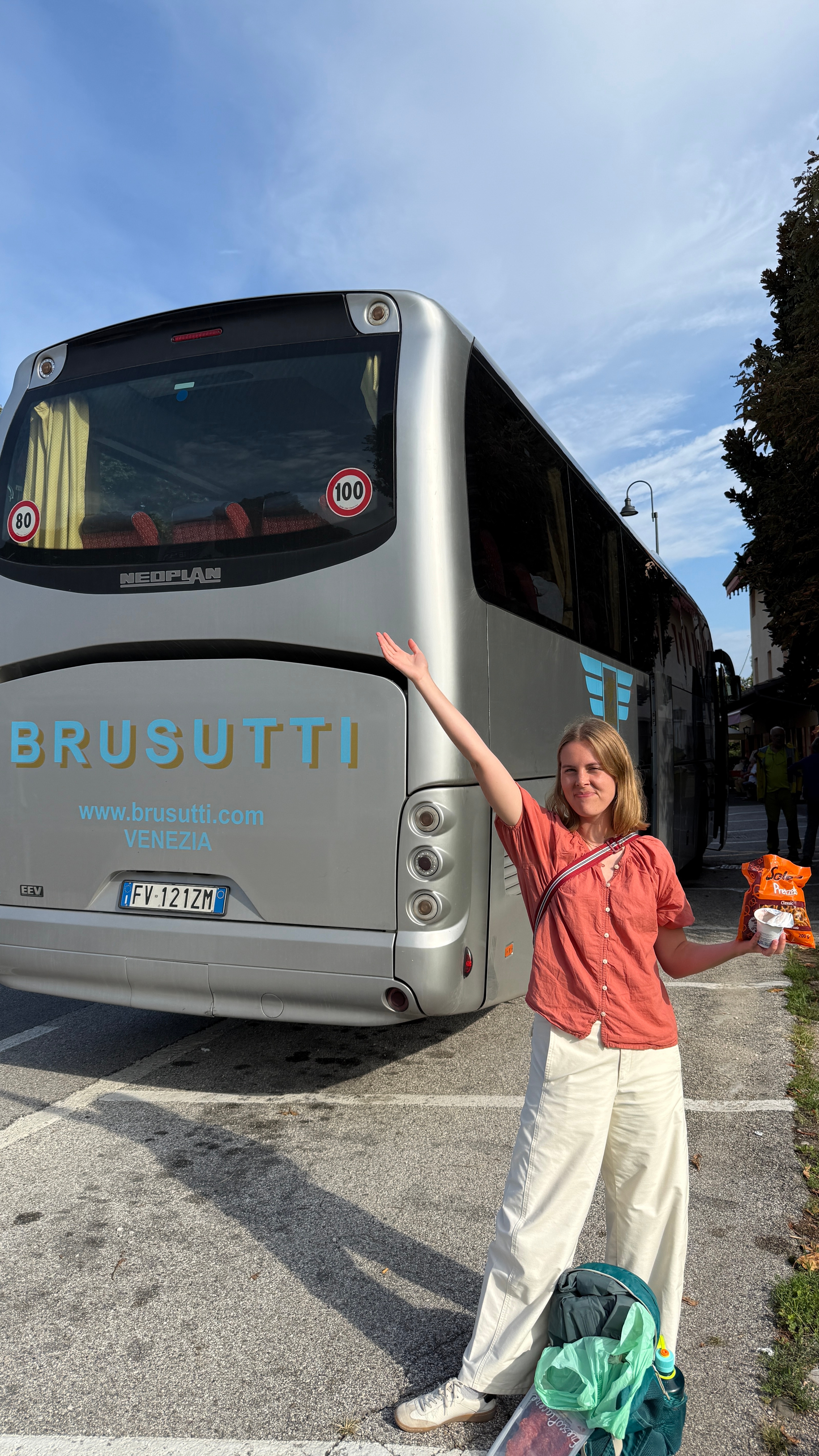 Brusutti bus from Venice to the Dolomites