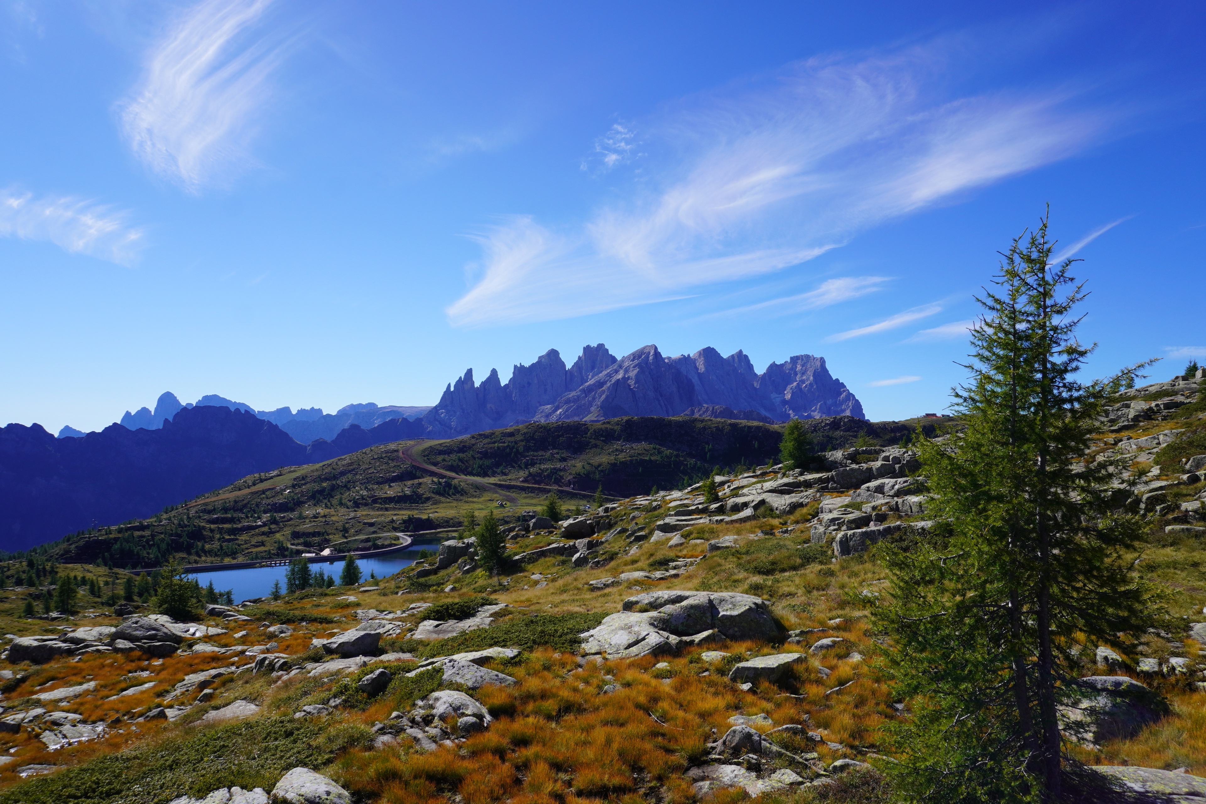 View of Dolomite Peaks