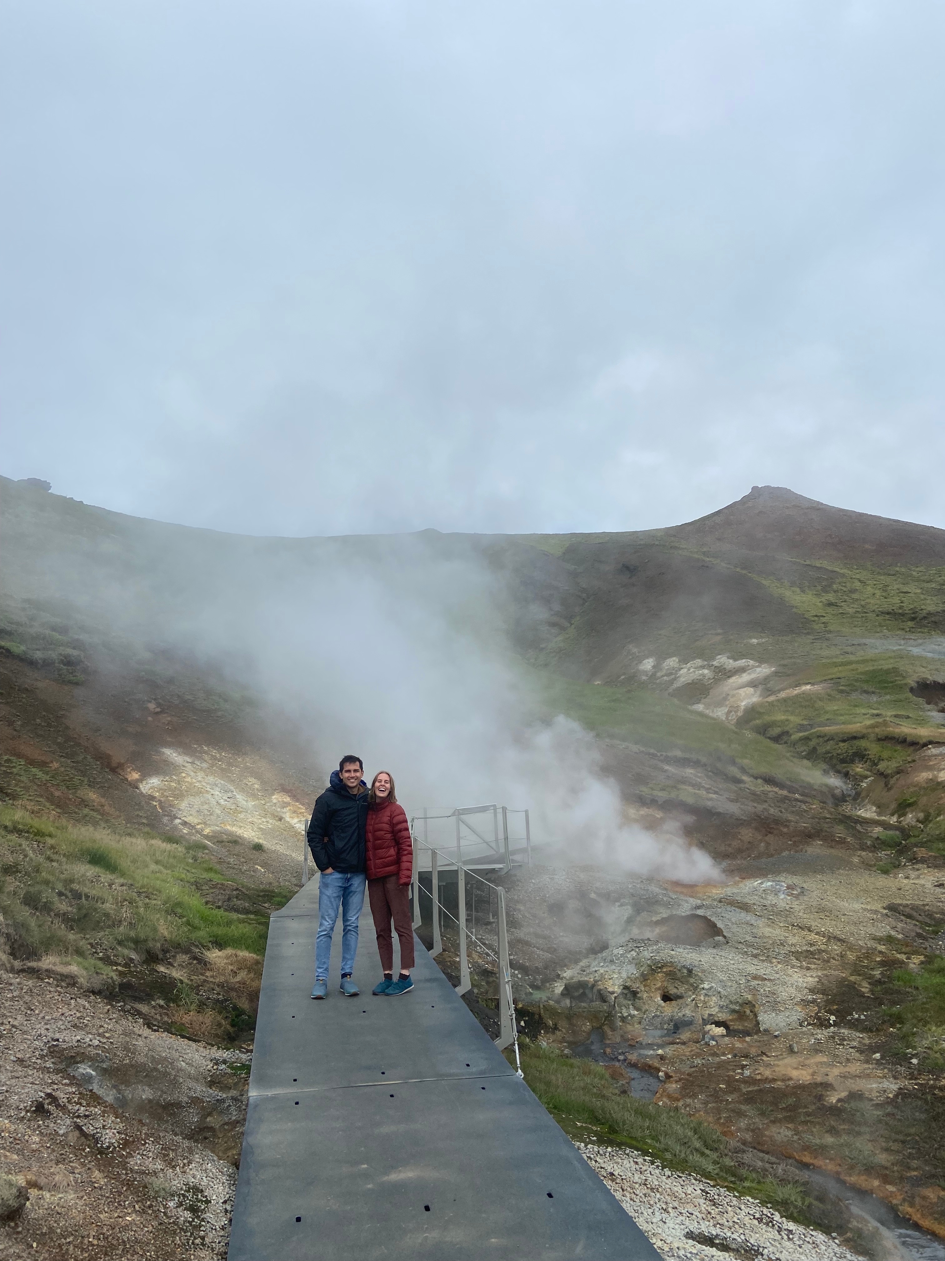 Geothermal area