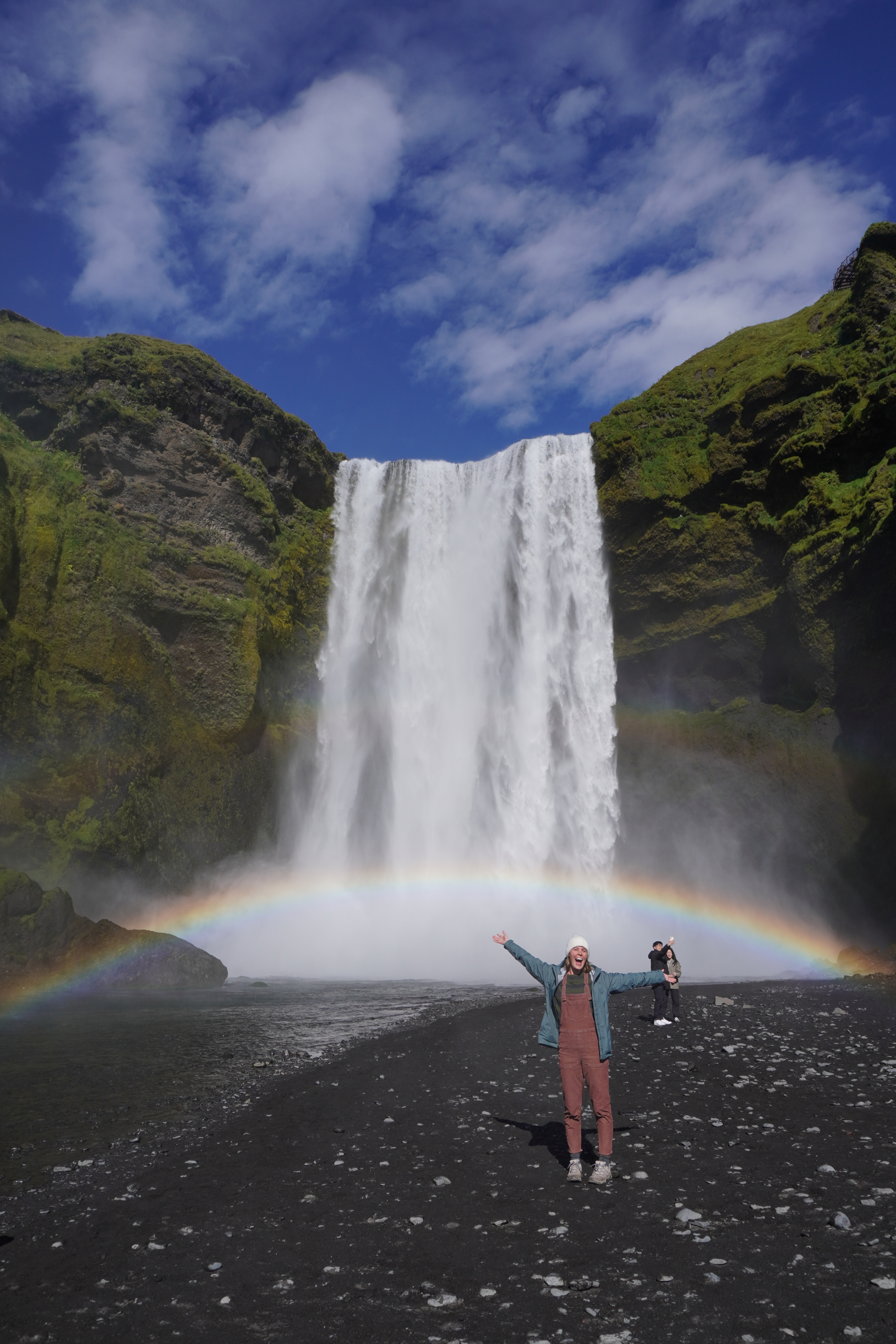 Skogafoss and rainbow